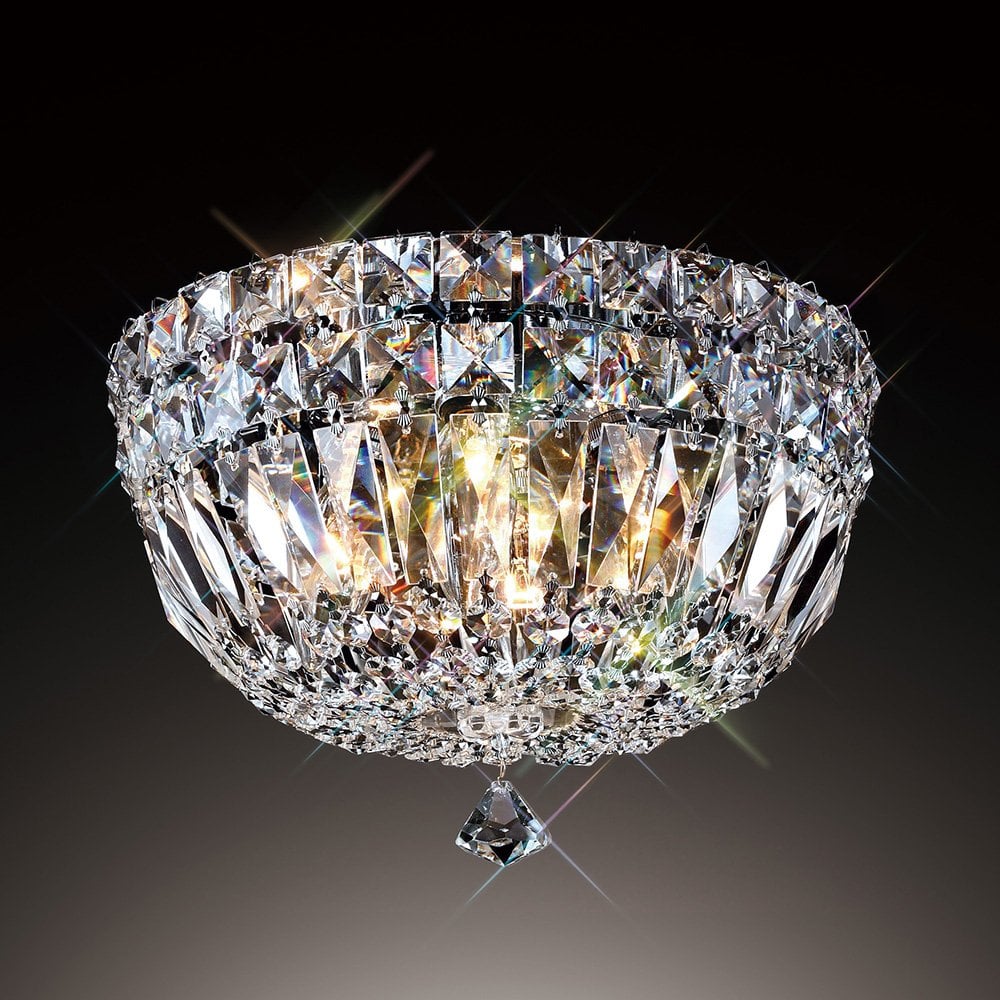 Georgina Ceiling 4 Light Polished Chrome/Crystal