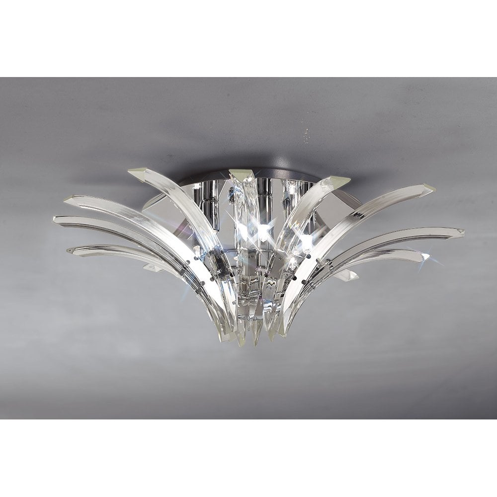 Sinclair Ceiling 4 Light Polished Chrome