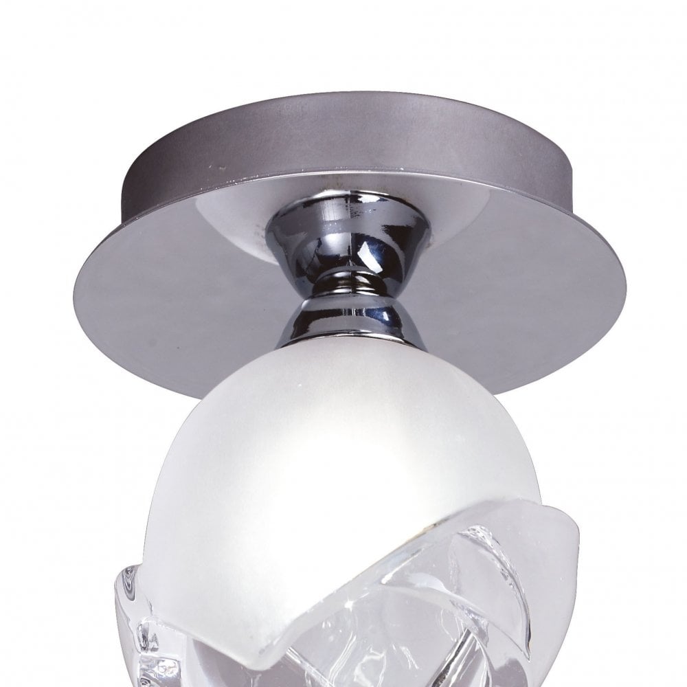 Fragma Ceiling 1 Light G9, Polished Chrome