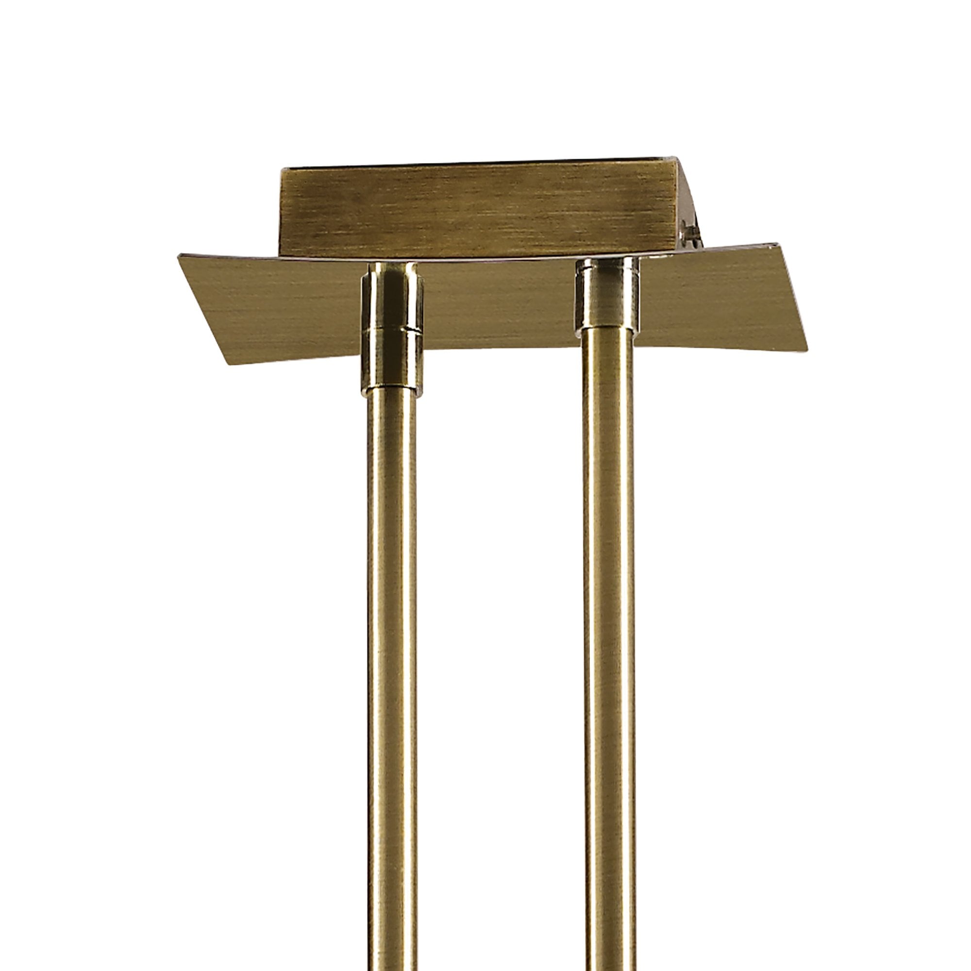 Kromo Telescopic 4 Light G9 Line, Antique Brass