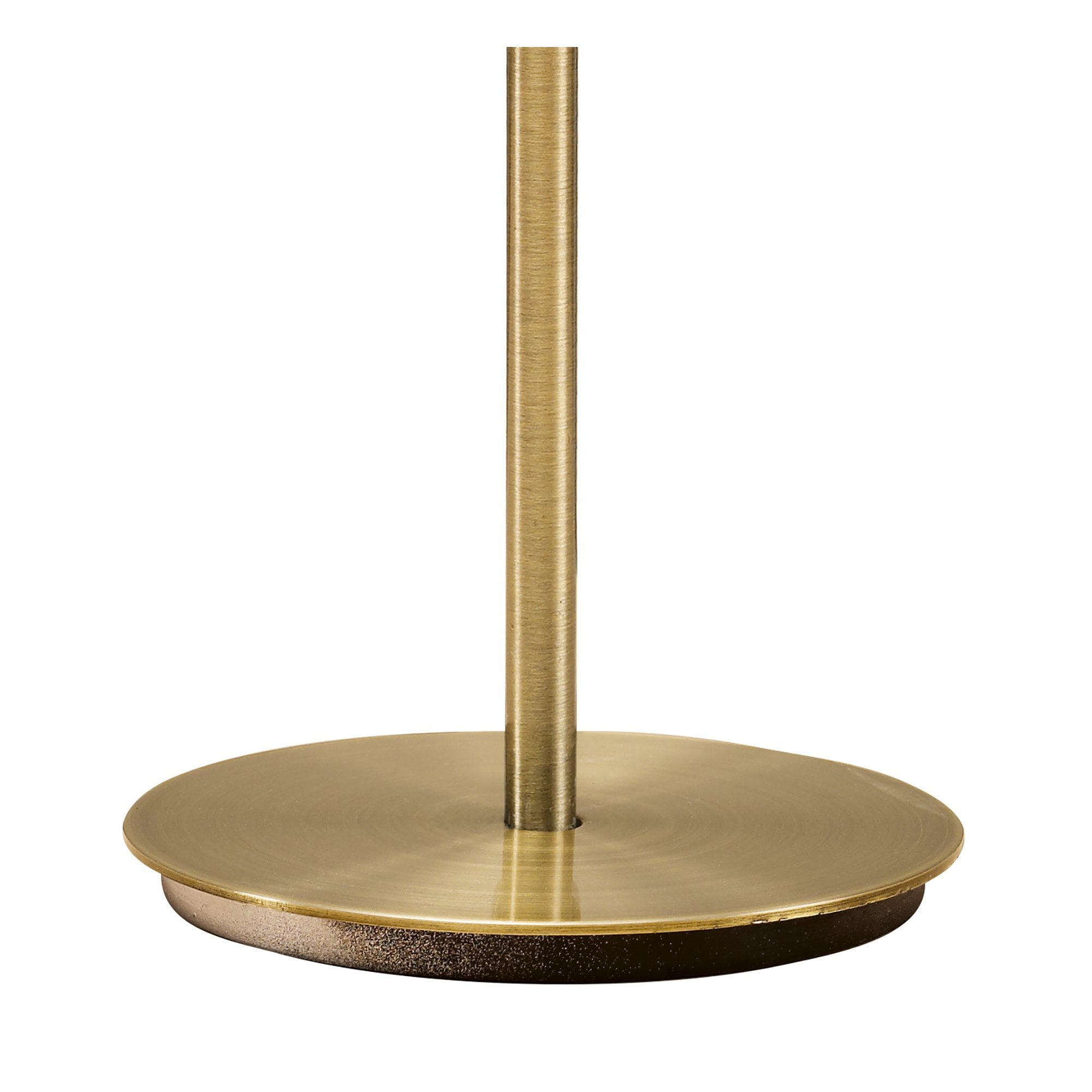 Kromo Table Lamp 1 Light G9 Sraight Frame, Antique Brass