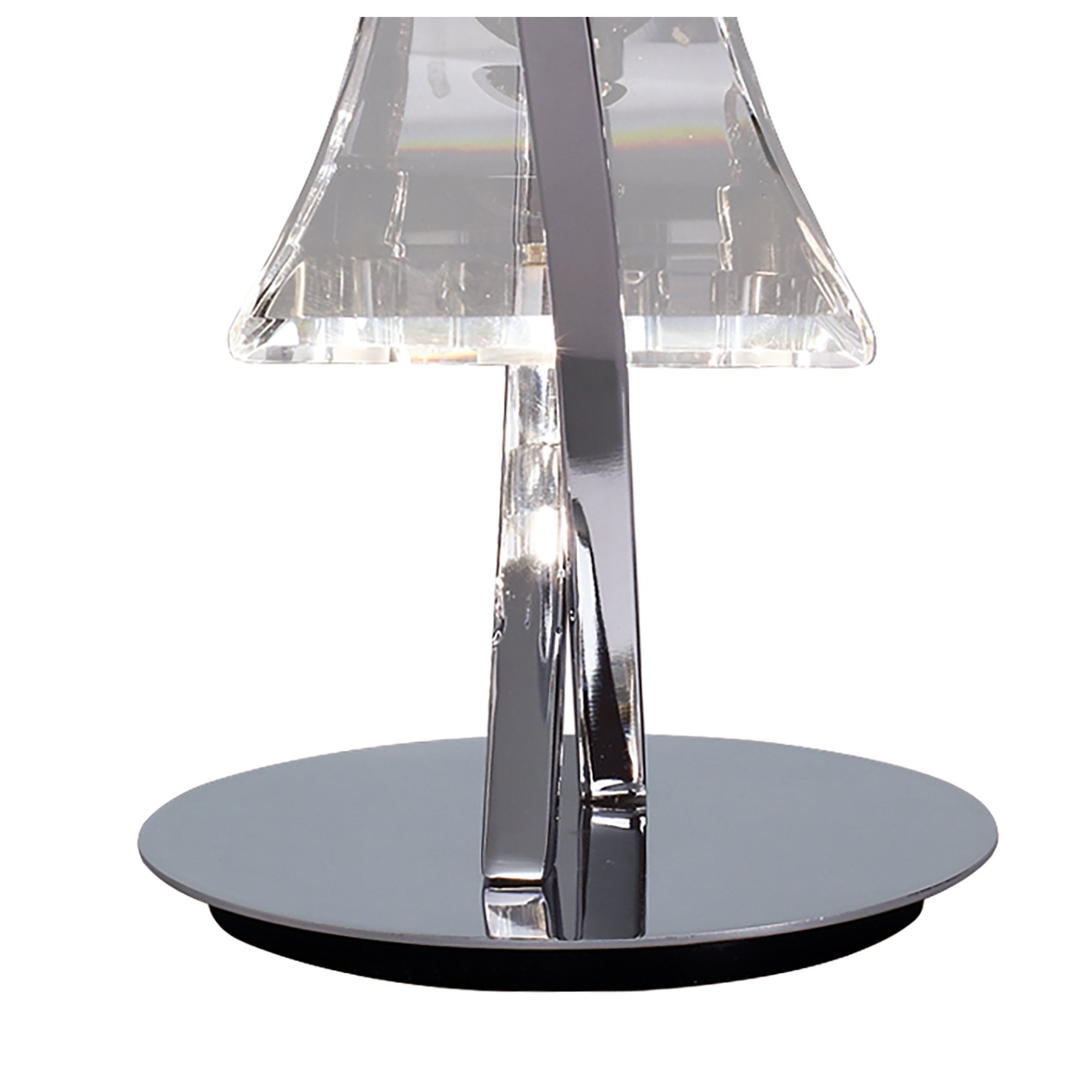 Kromo Table Lamp 1 Light G9 Looped Frame, Polished Chrome