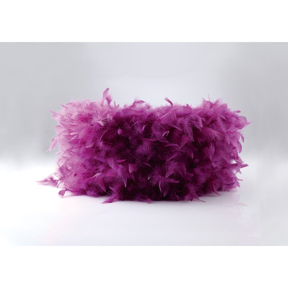 Arqus Feather Shade Aubergine 330mm x 200mm