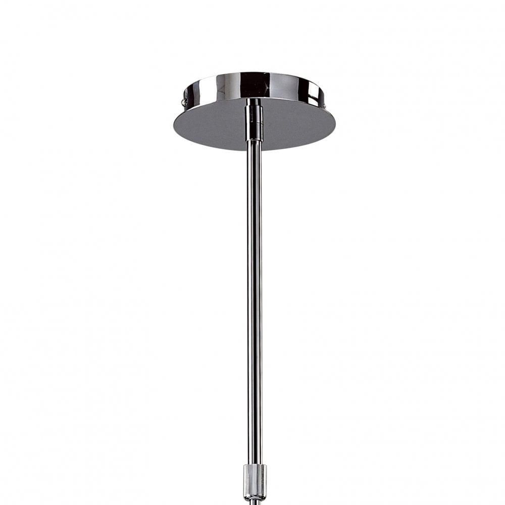 Eclipse Telescopic Semi Flush Convertible 4 Light G9, Polished Chrome