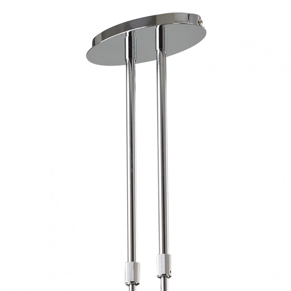 Eclipse Telescopic 4 Light G9 Bar, Polished Chrome