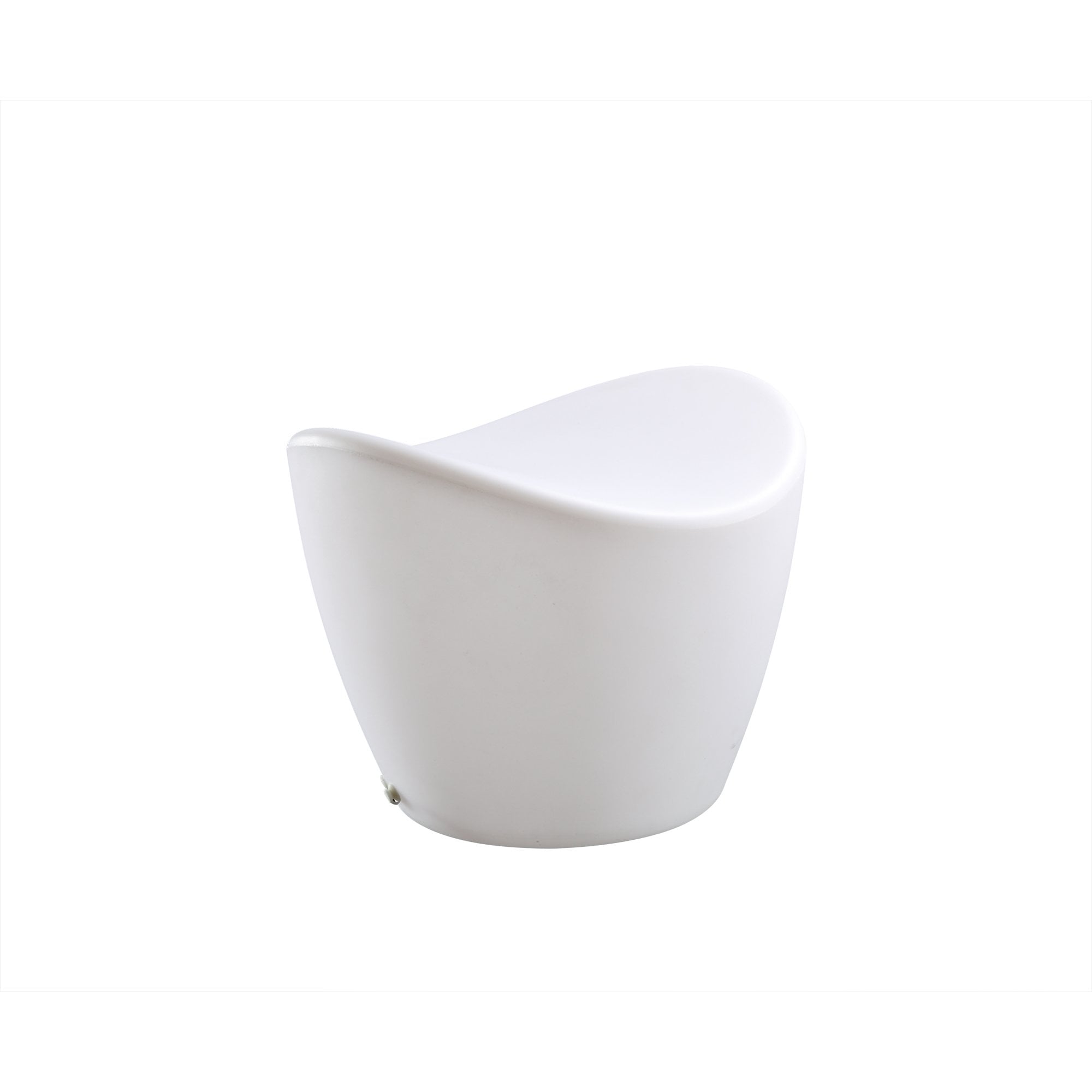 Cool Stool No Light Outdoor, Opal White