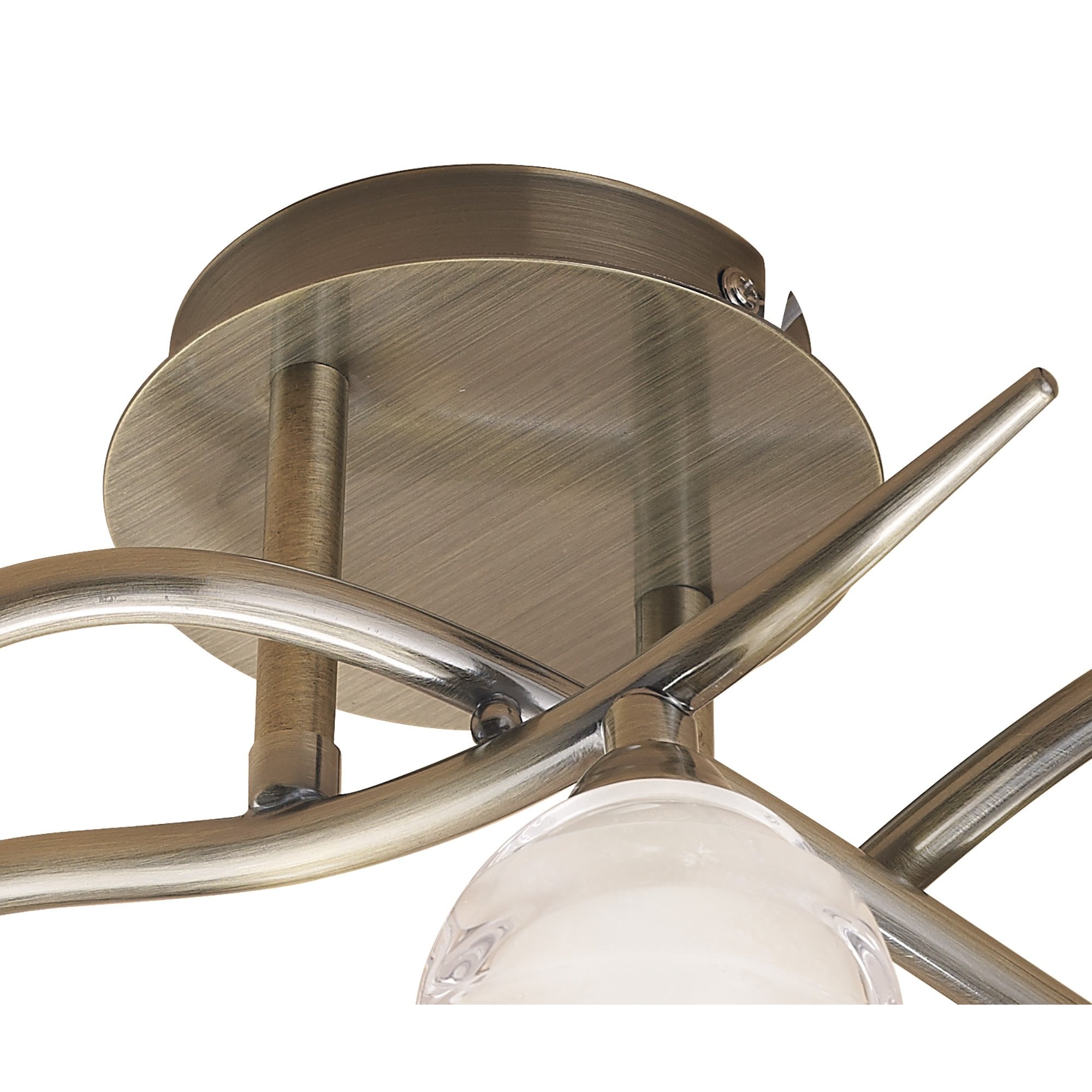 Loop Ceiling 3 Light G9 ECO, Antique Brass