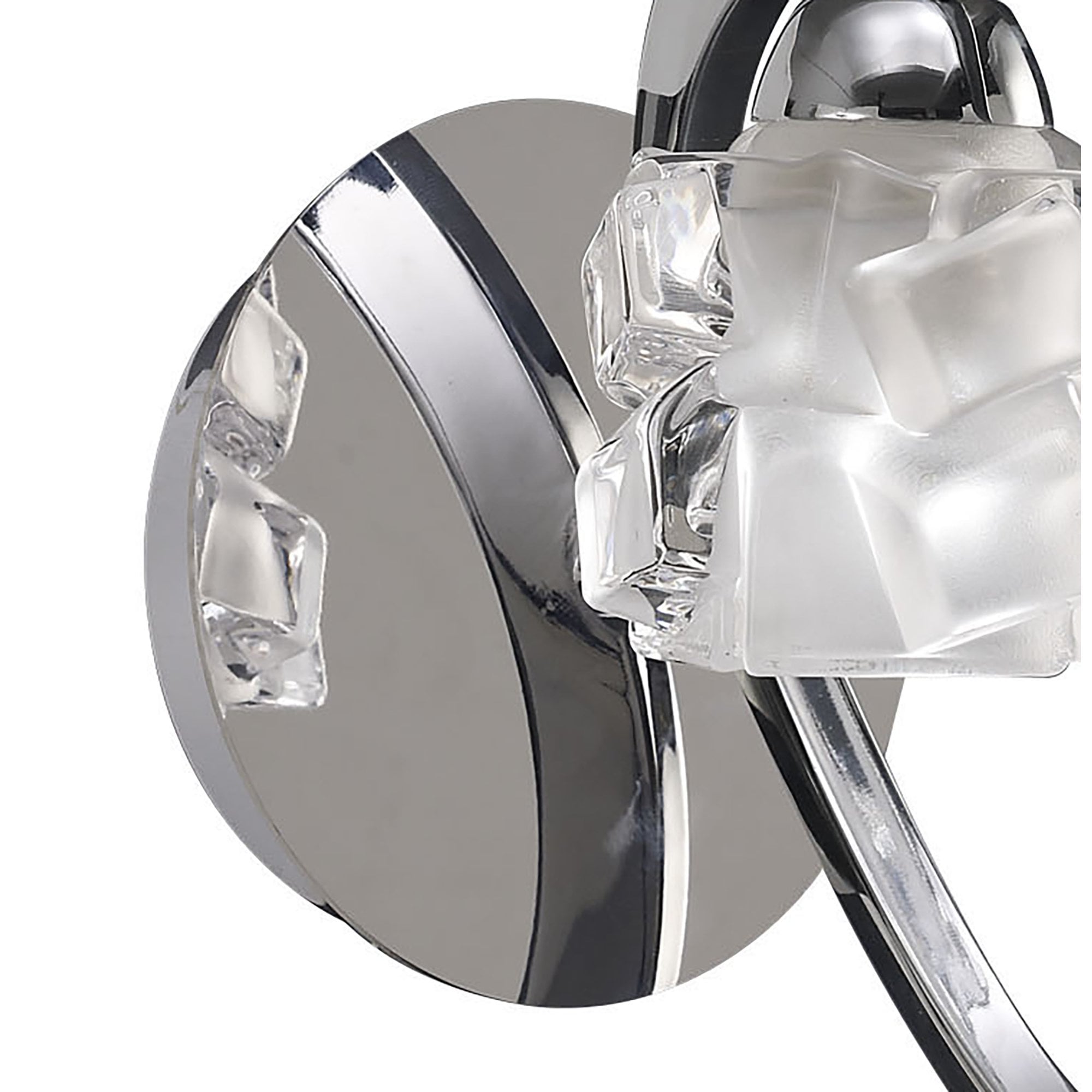 Ice Wall Lamp Switched 1 Light G9 ECO, Polished Chrome