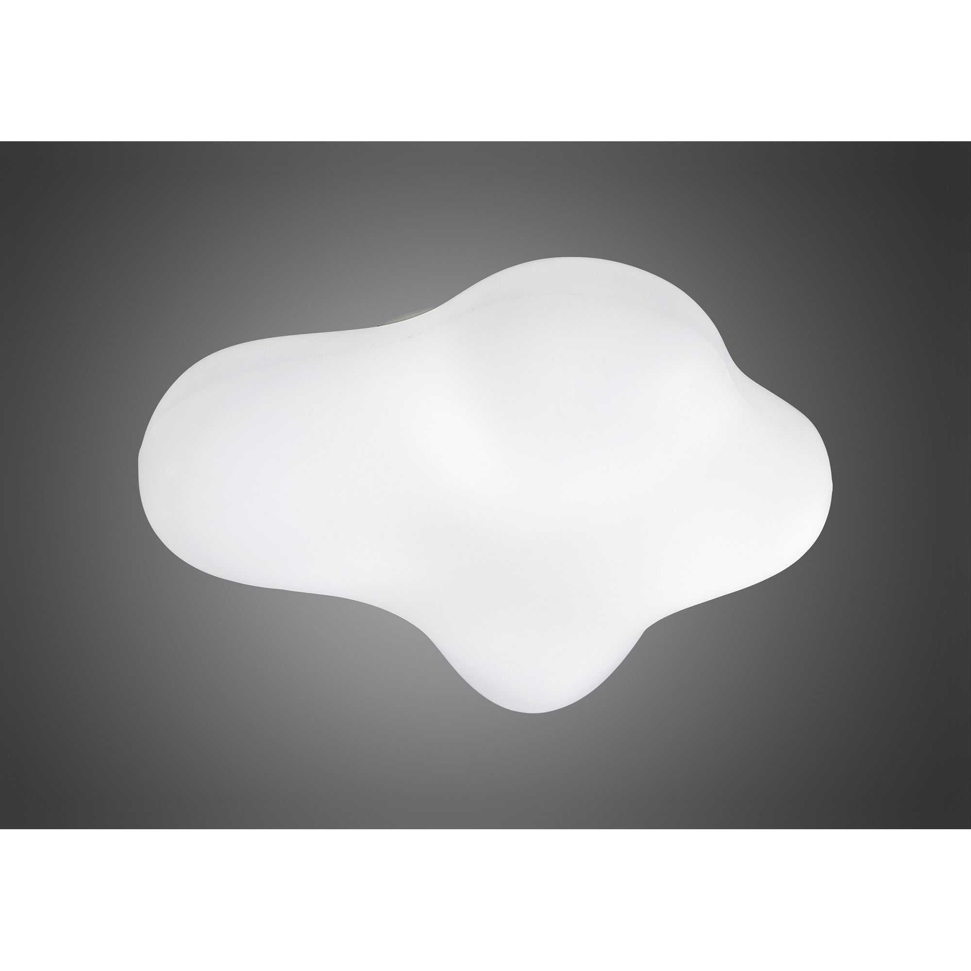 Eos Ceiling 4 Light E27 Outdoor IP44, Opal White