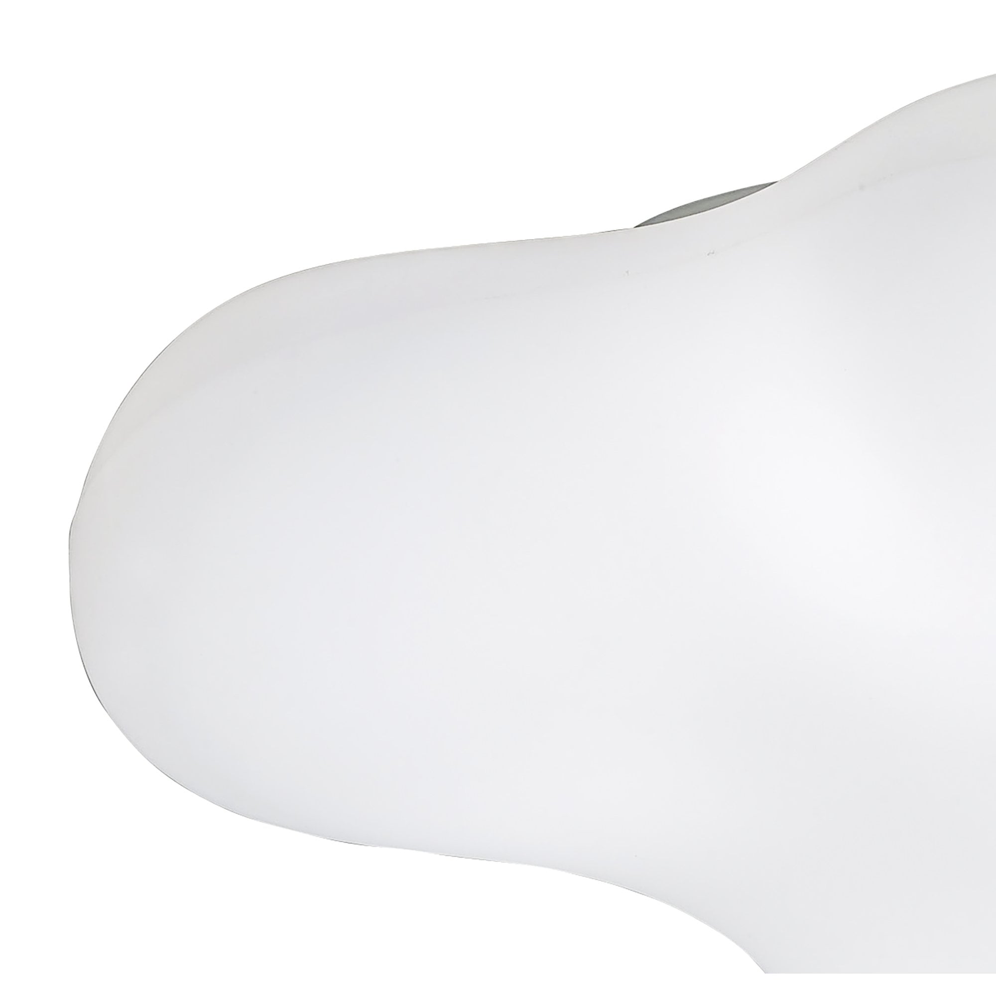 Eos Ceiling 4 Light E27 Outdoor IP44, Opal White