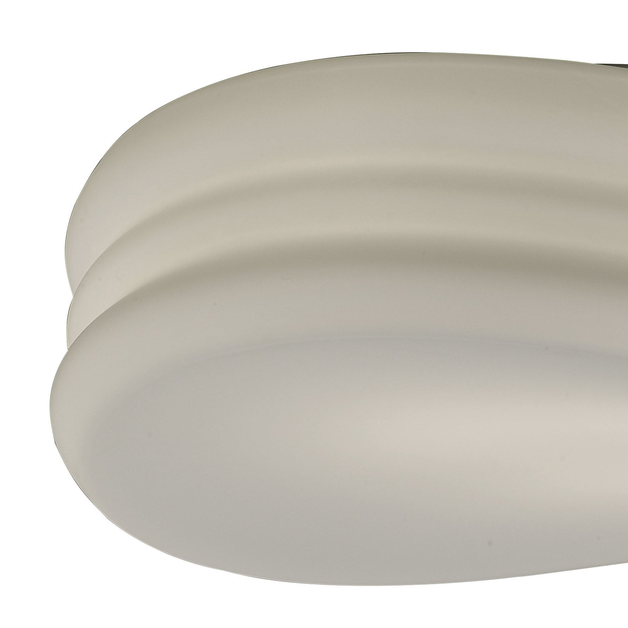 Mediterraneo Ceiling/Wall 3 Light E27 Large, Frosted White Glass