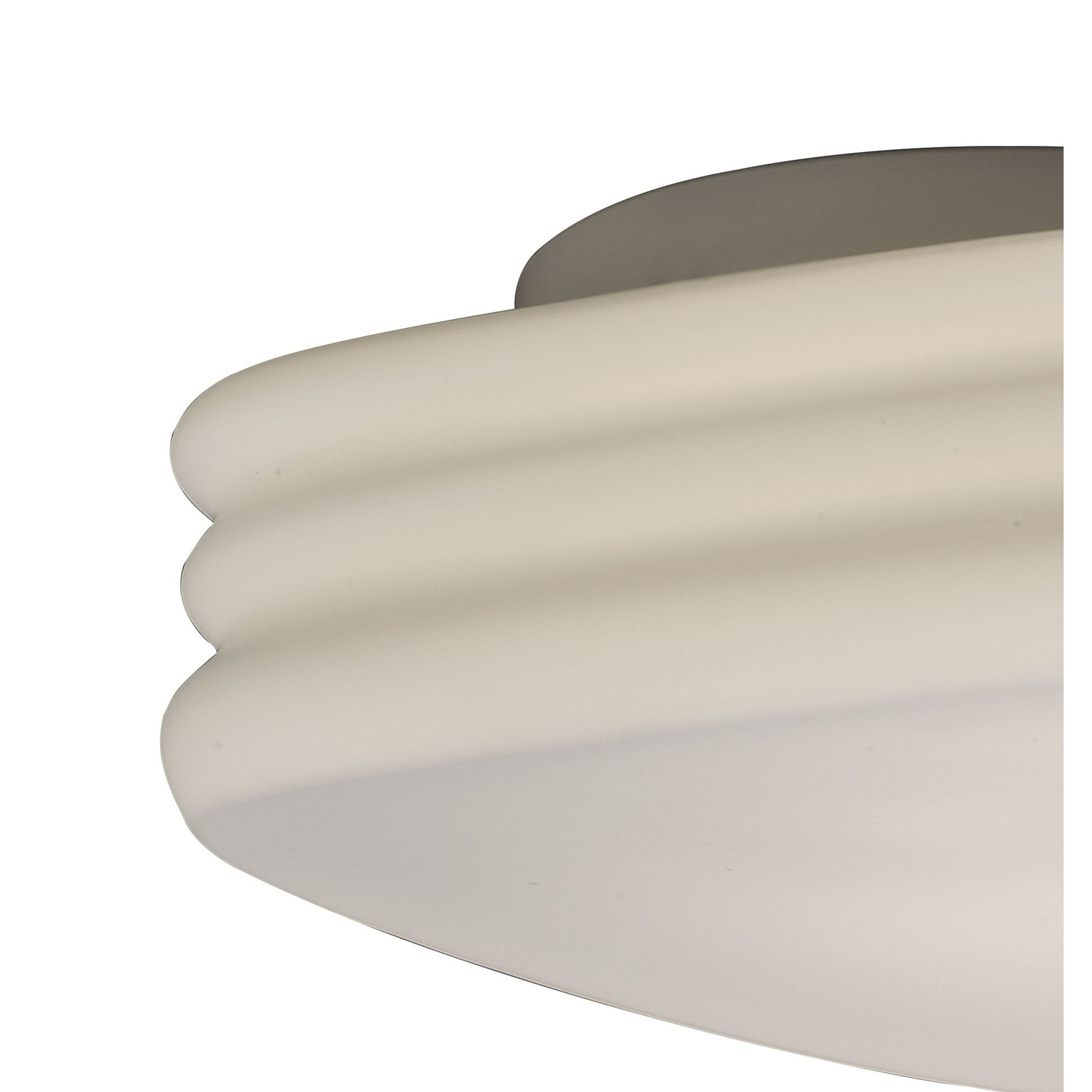 Mediterraneo Ceiling/Wall 2 Light E27 Medium, Frosted White Glass