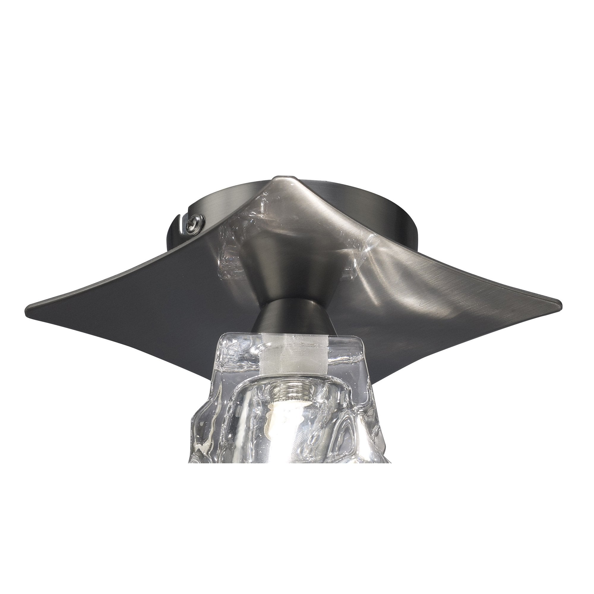 Iku Ceiling 1 Light G9, Satin Nickel