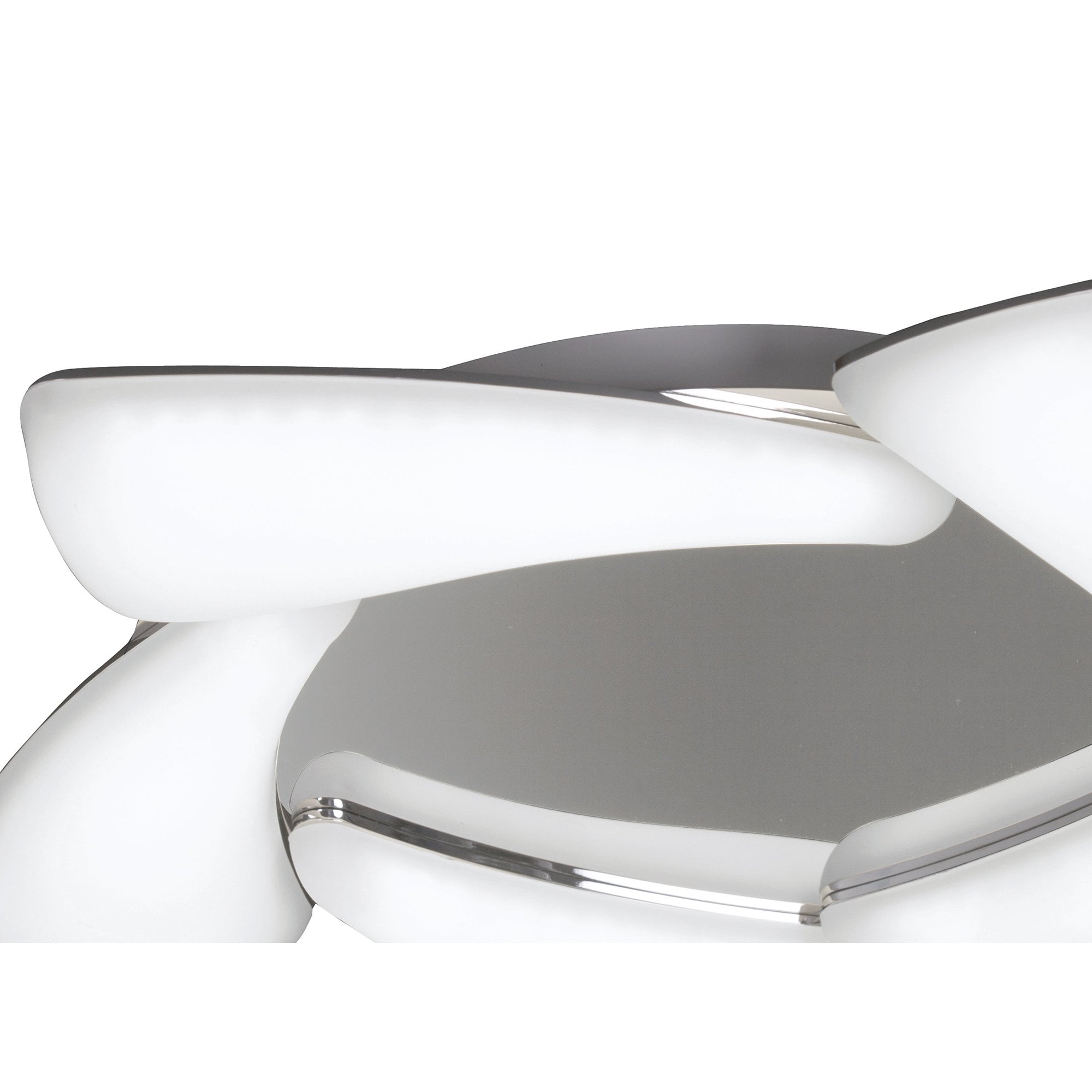 Mistral Ceiling 30W LED 3000K, 2700lm, Polished Chrome/Frosted Acrylic, 3yrs Warranty