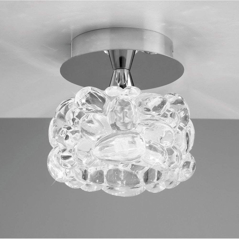 O2 Ceiling 1 Light G9 Small, Polished Chrome