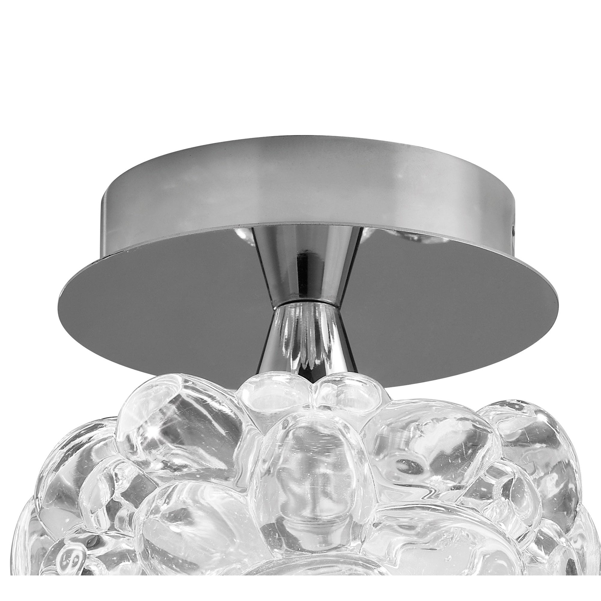 O2 Ceiling 1 Light G9 Small, Polished Chrome