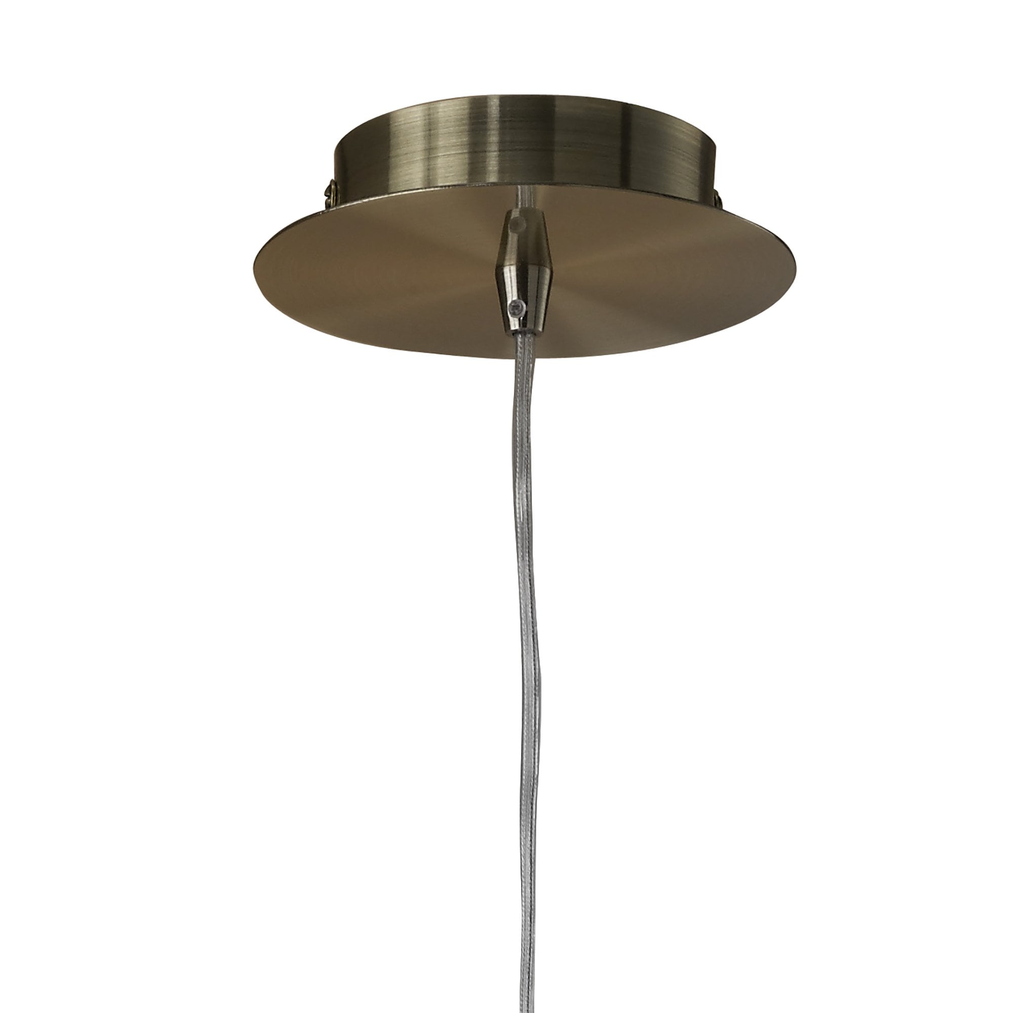 Maremagnum Pendant 1 Light G9, Antique Brass