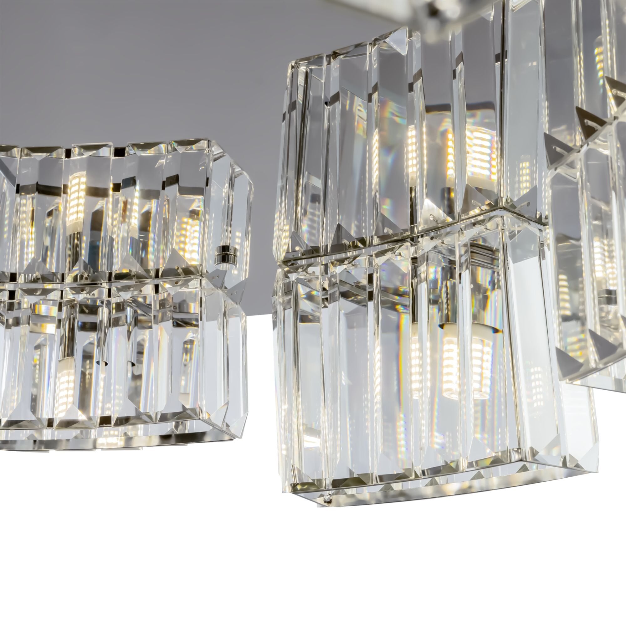 Modern Colline Chrome Pendant Lamp