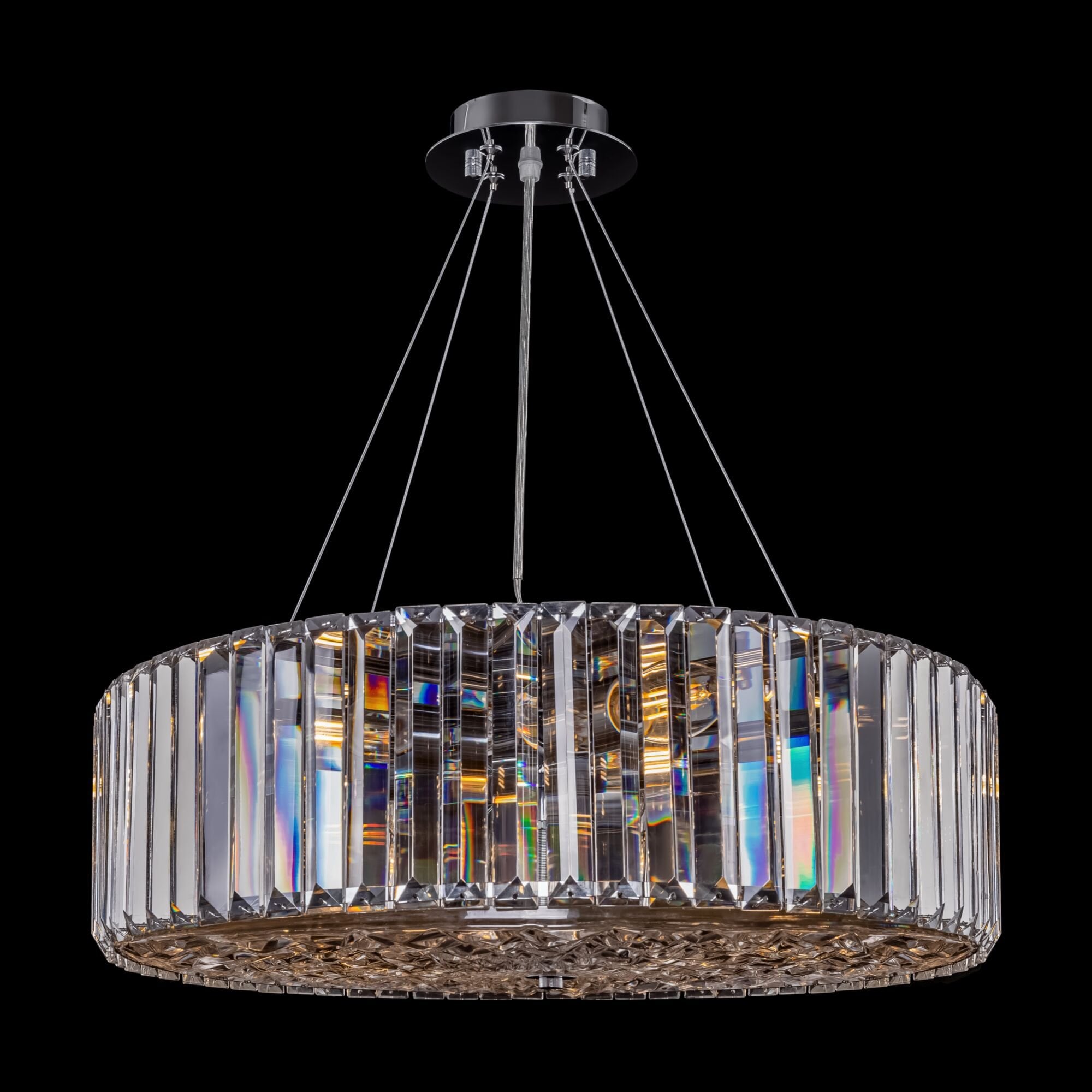 Modern Recinto Chrome Ceiling Lamp