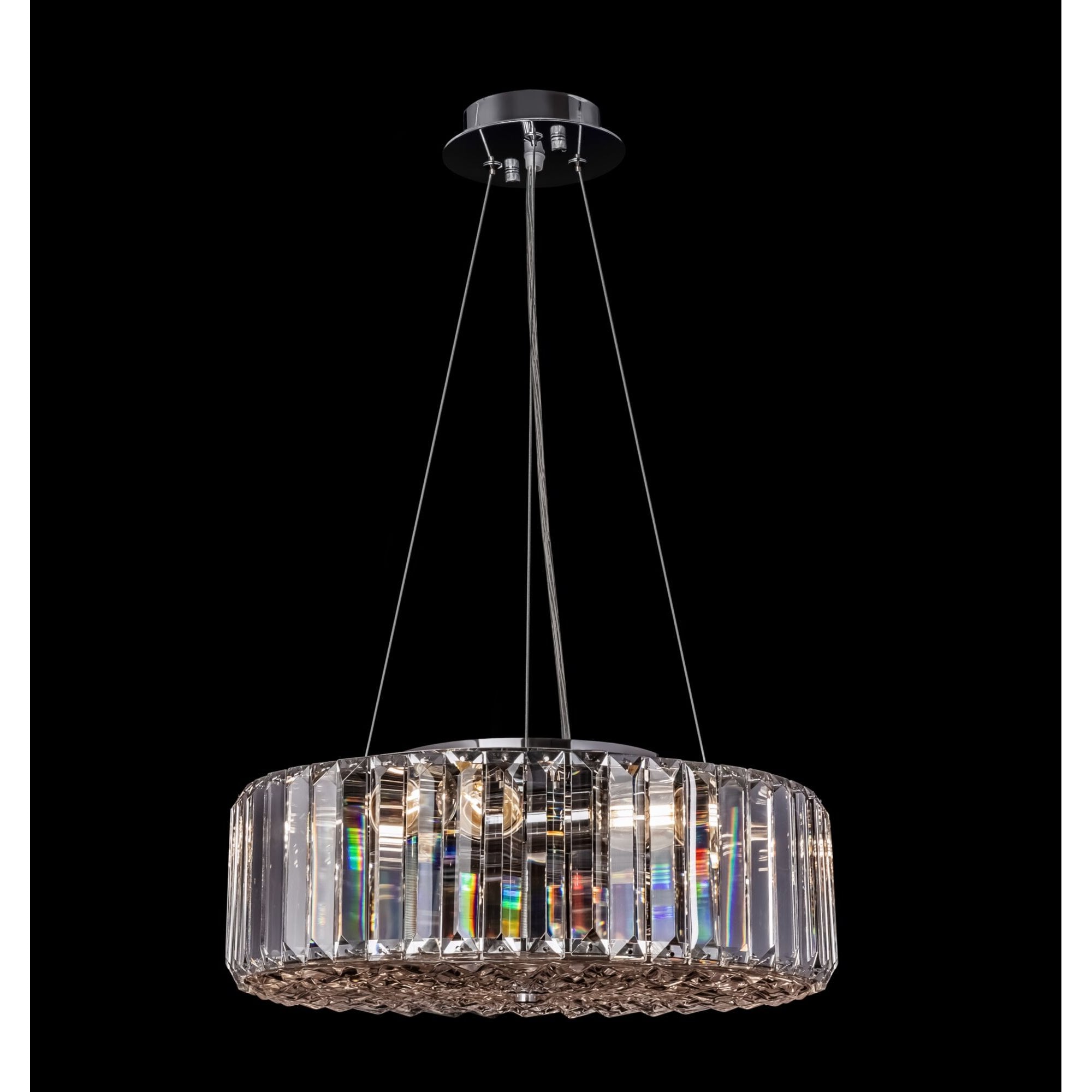 Modern Recinto Chrome Ceiling Lamp