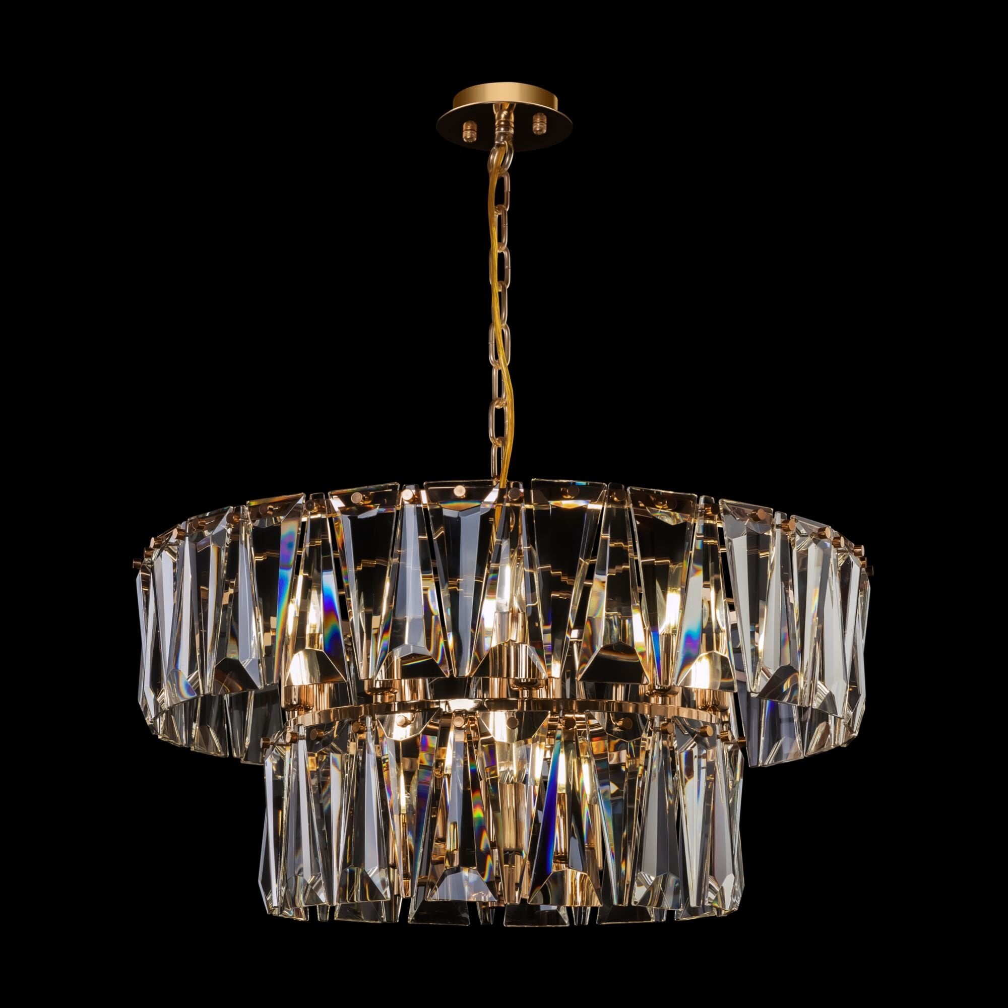 Modern Puntes Gold Pendant Lamp