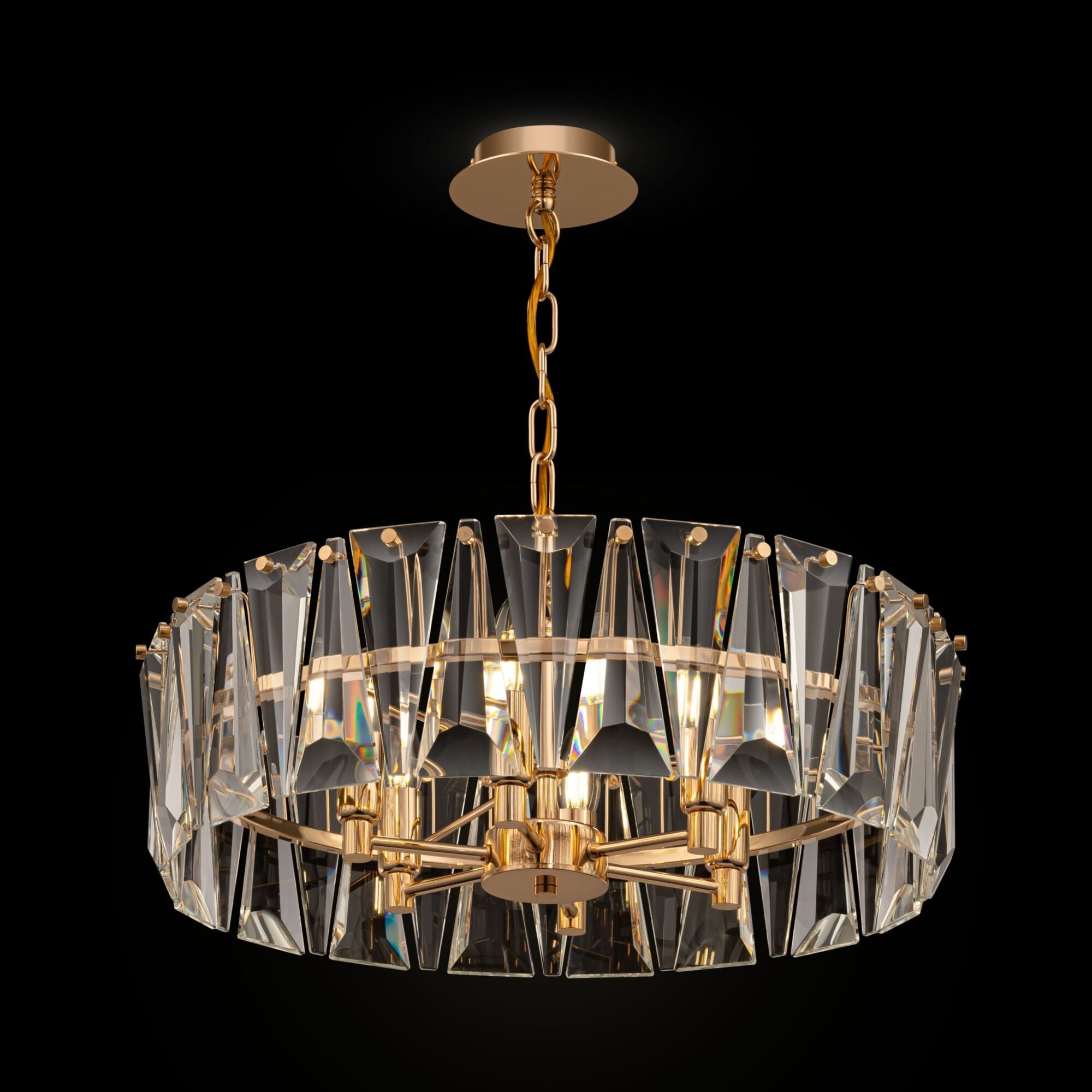 Modern Puntes Gold Pendant Lamp