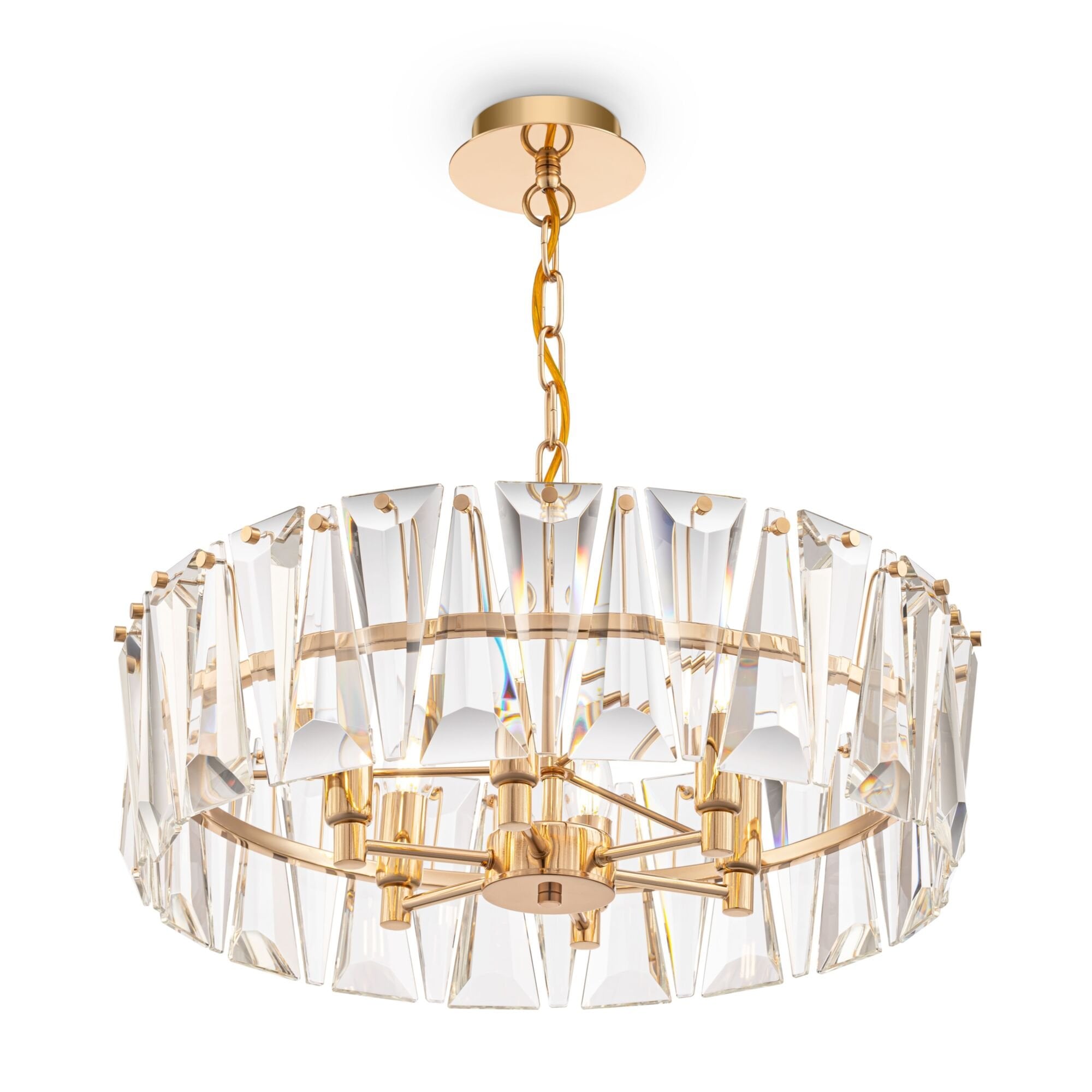 Modern Puntes Gold Pendant Lamp