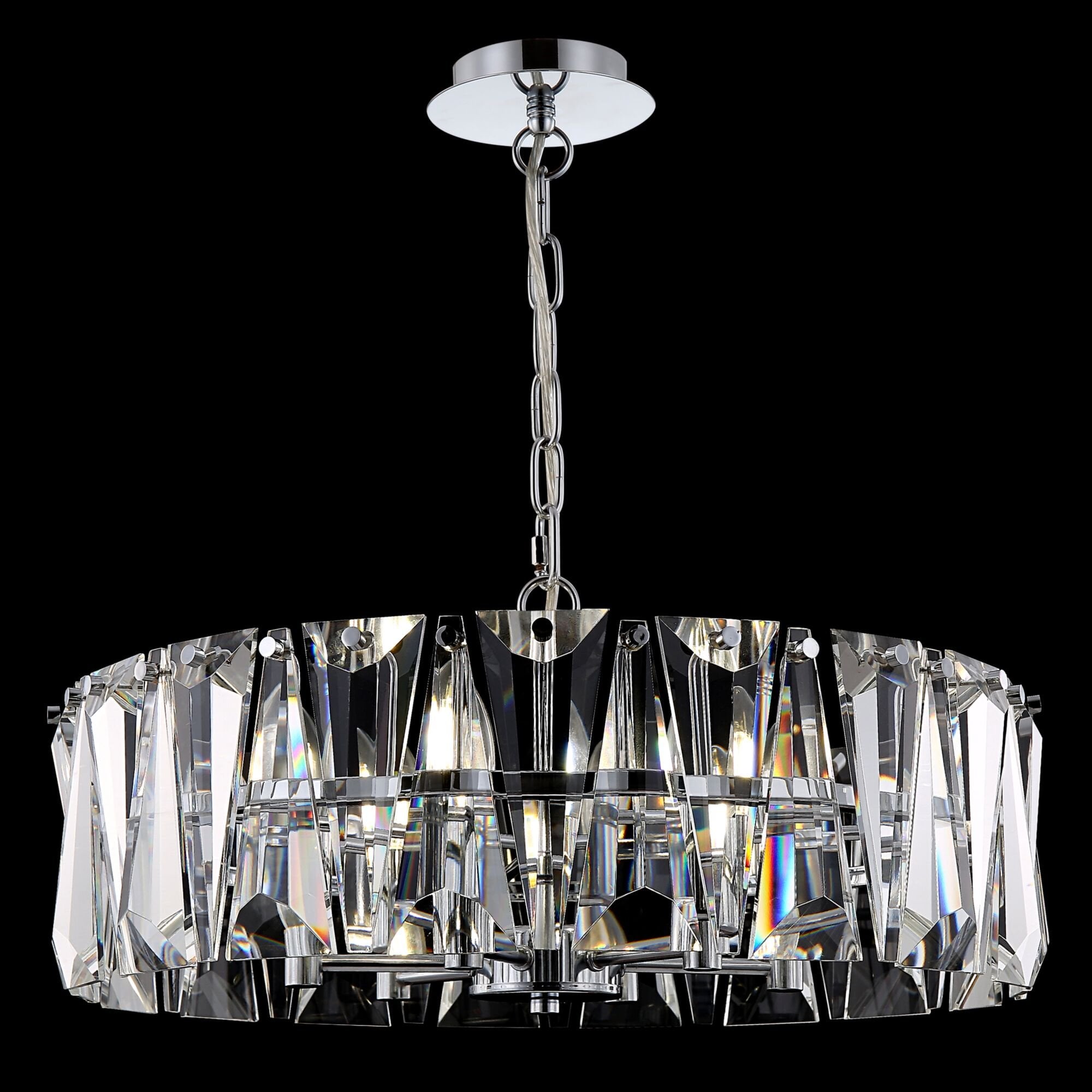 Modern Puntes Chrome Pendant Lamp