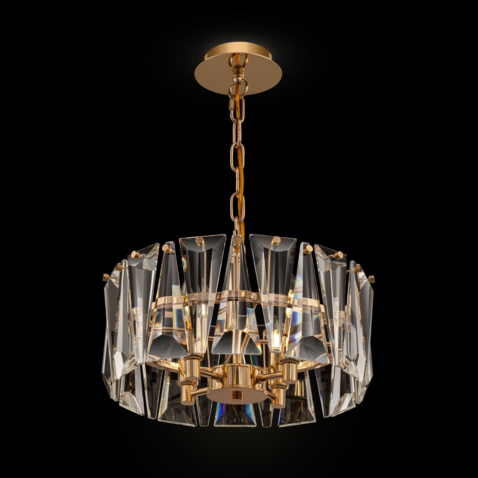 Modern Puntes Gold Pendant Lamp