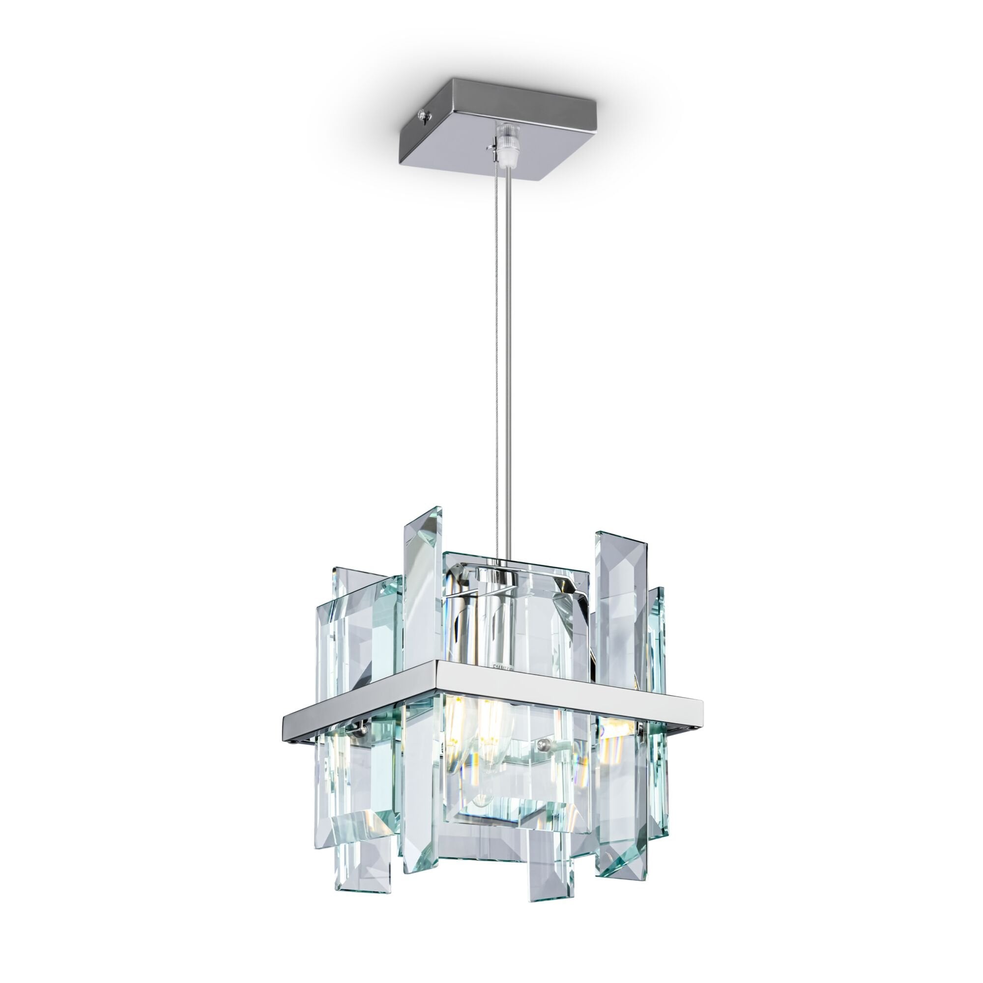 Modern Cerezo Chrome Pendant Lamp