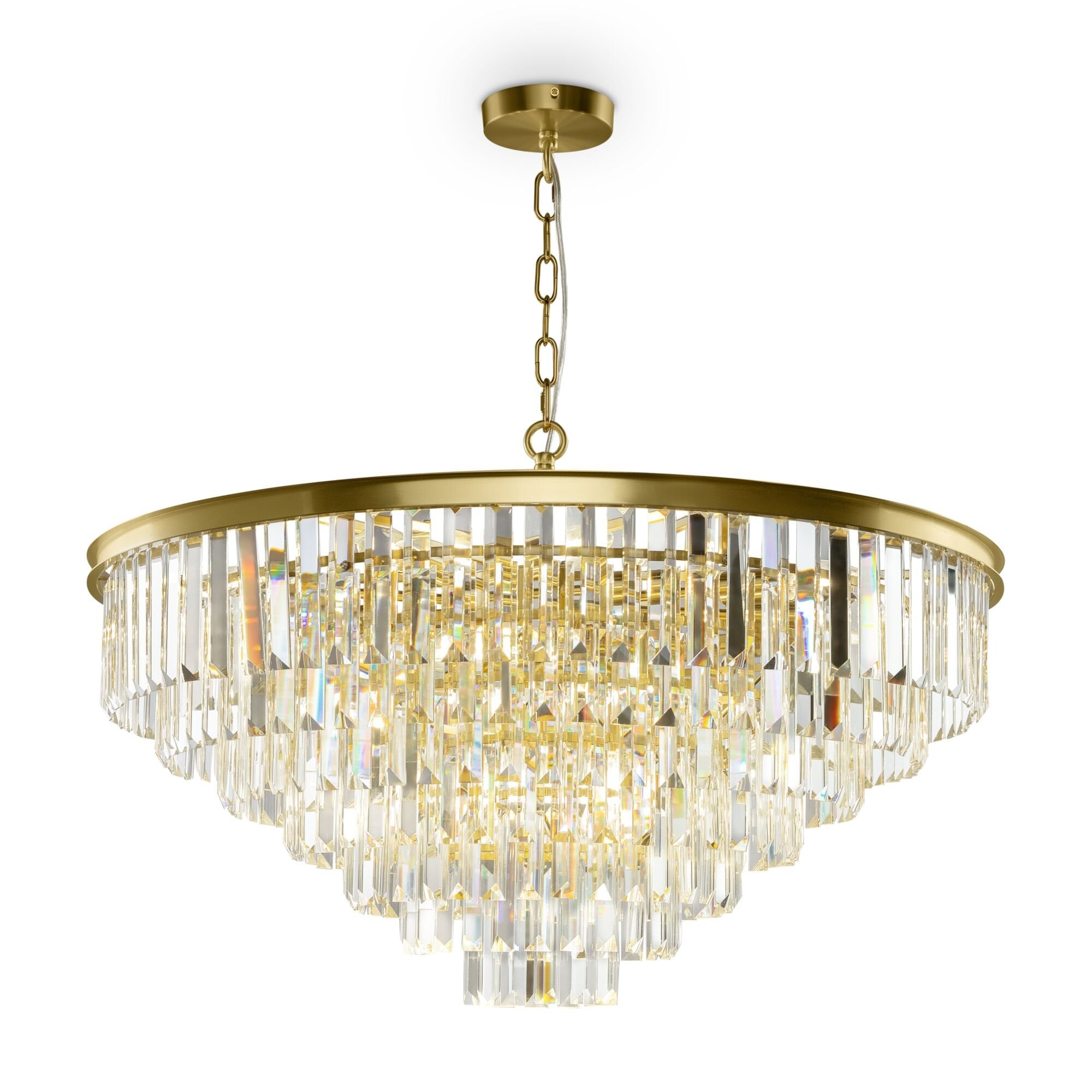 Neoclassic Revero Brass Pendant Lamp