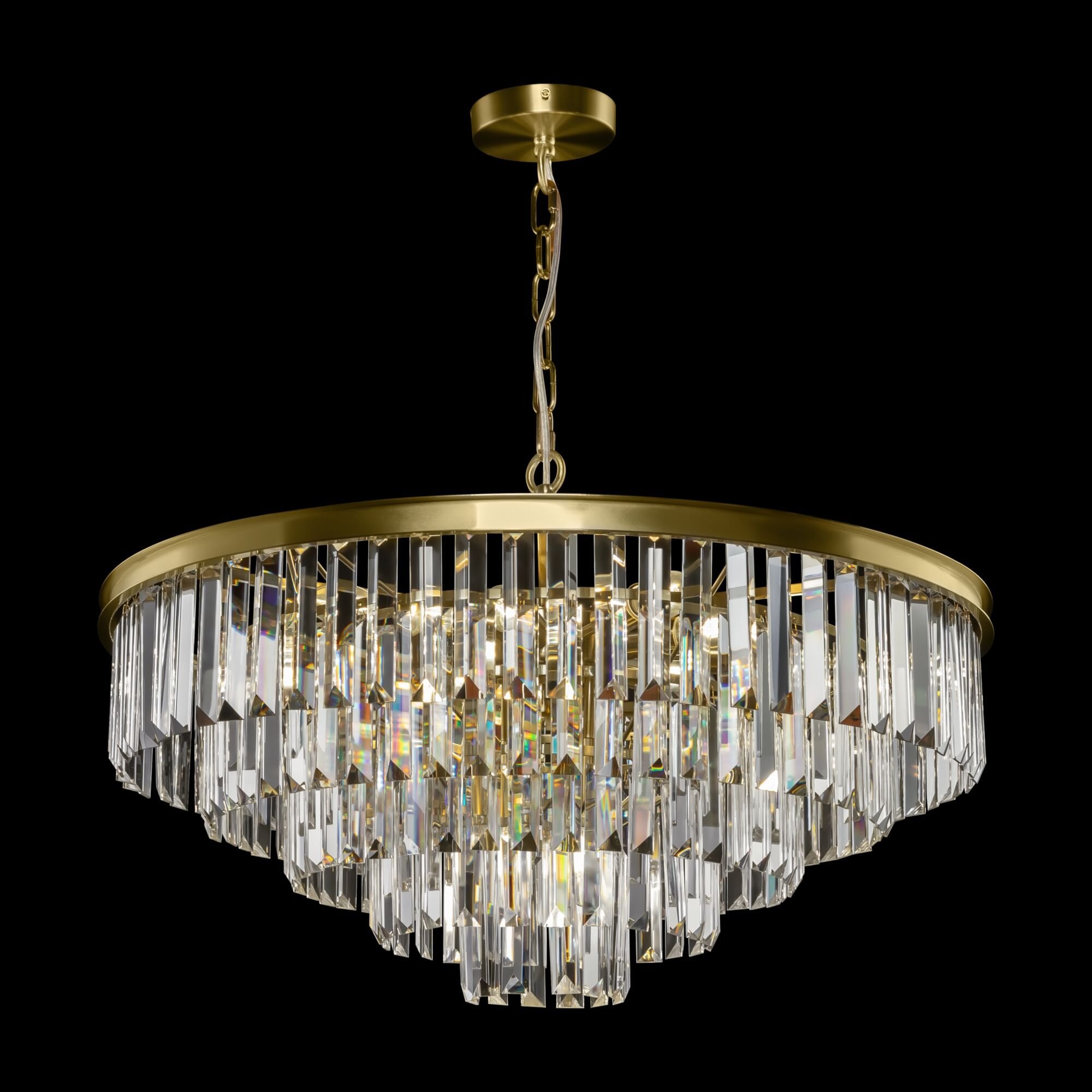 Neoclassic Revero Brass Pendant Lamp