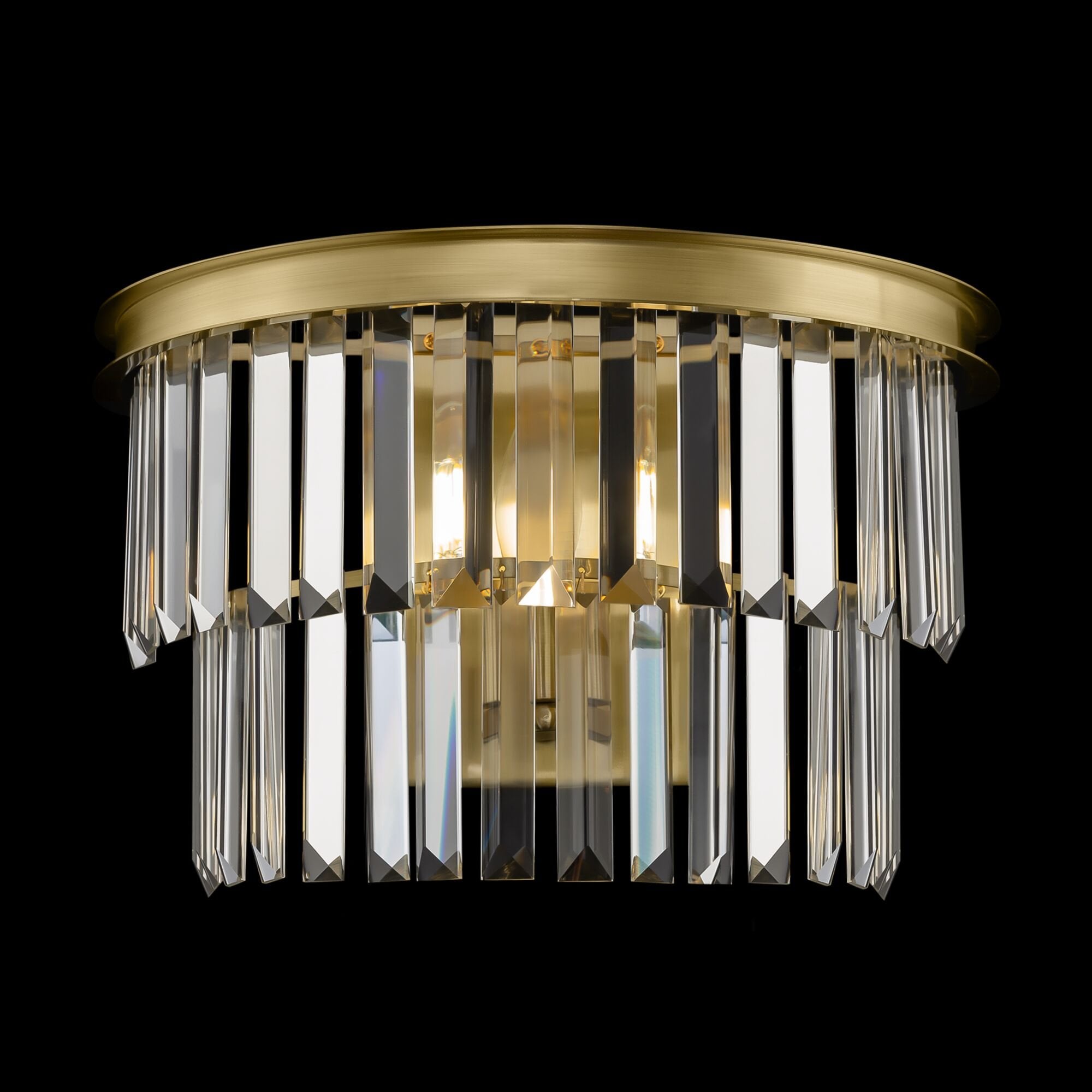 Neoclassic Revero Brass Wall Lamp