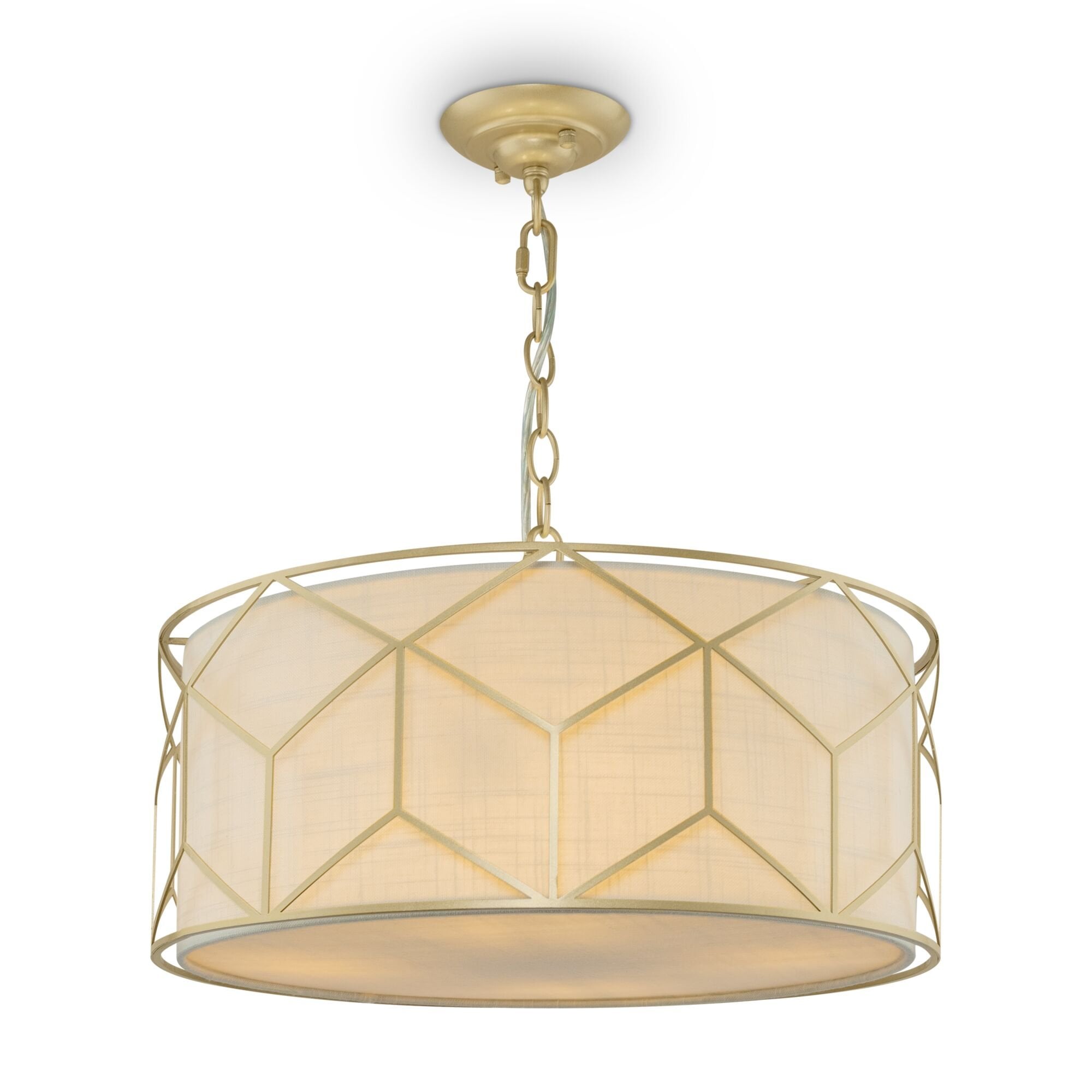 House Messina Gold Pendant Lamp