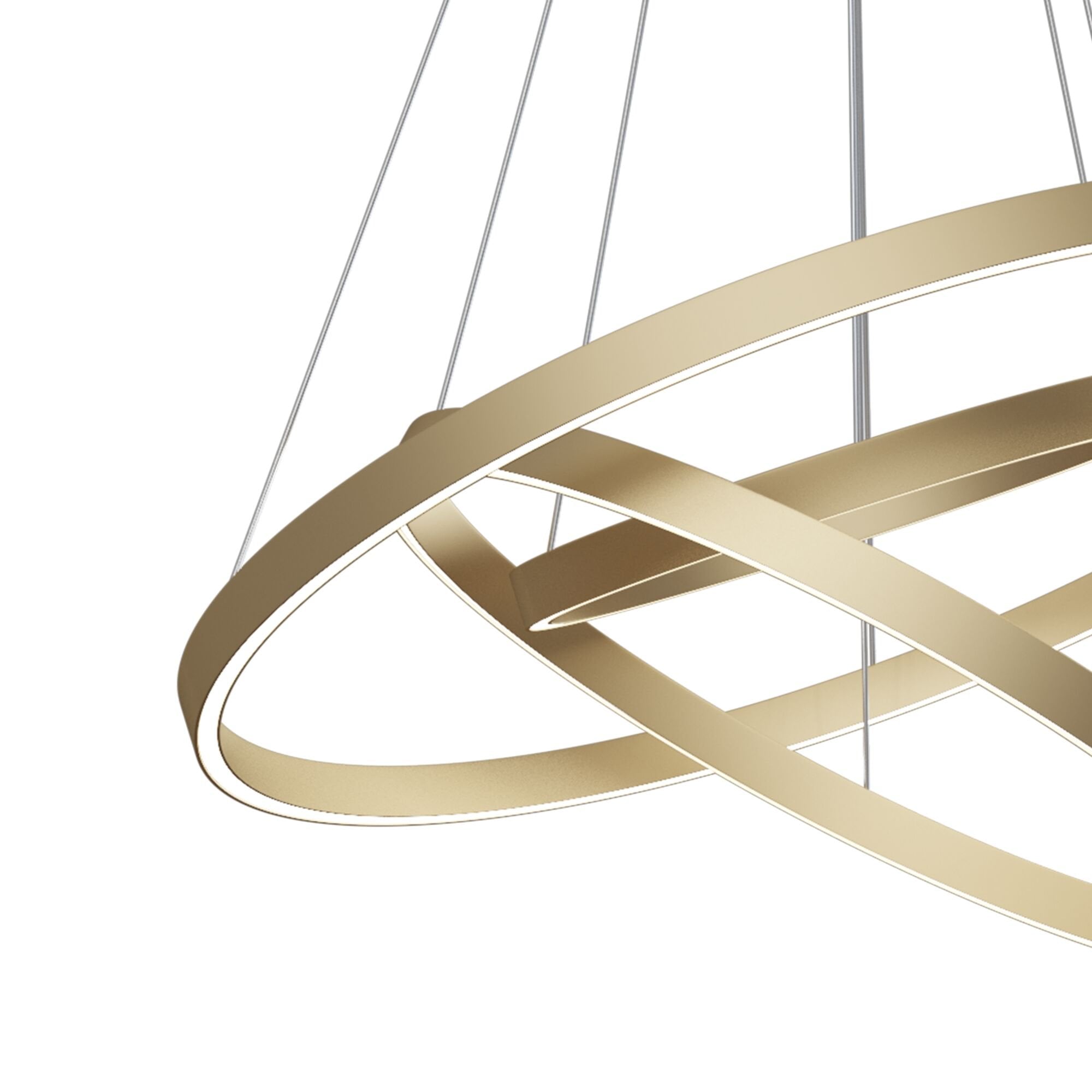 Technical Rim Brass Pendant Lamp