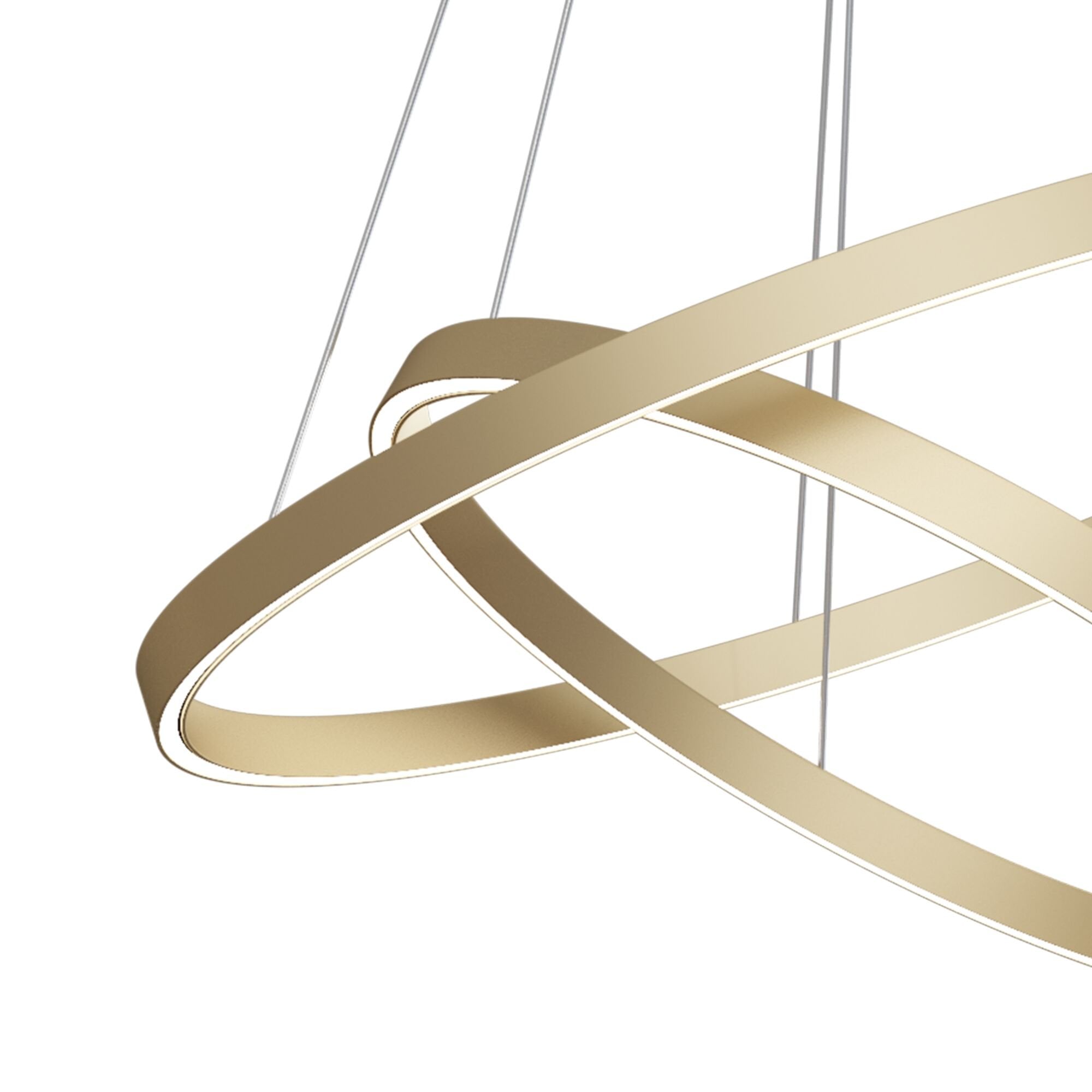 Technical Rim Brass Pendant Lamp