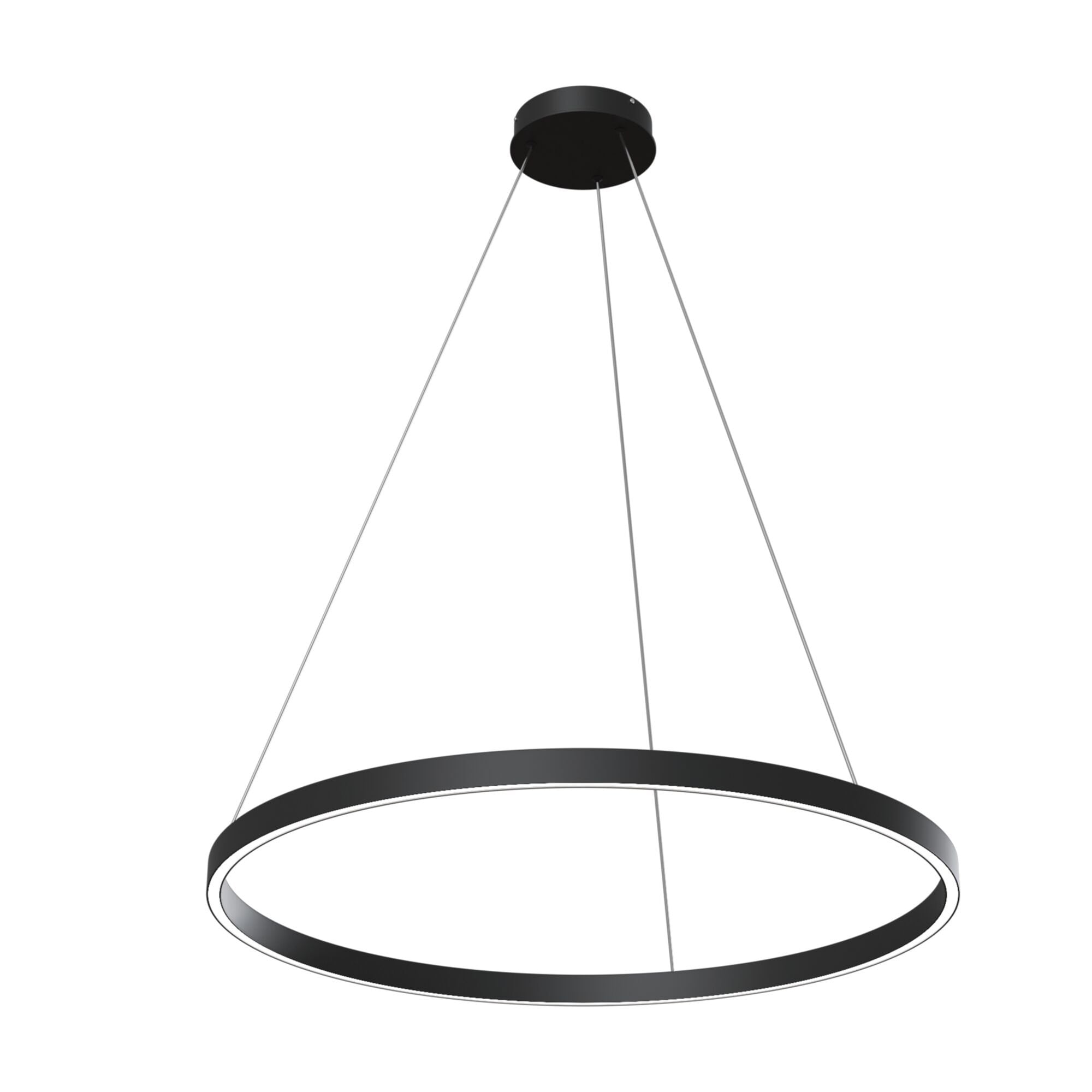 Technical Rim Black Pendant Lamp