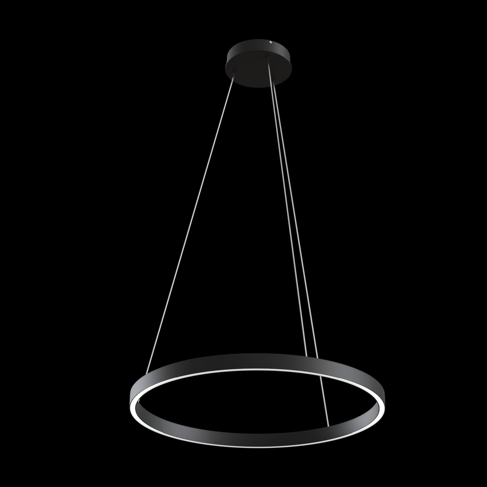 Technical Rim Black Pendant Lamp