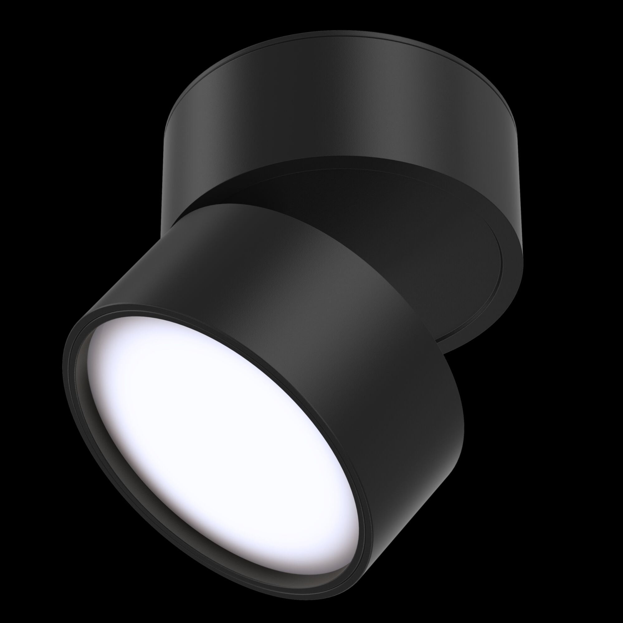 Ceiling & Wall Onda Black Ceiling Lamp