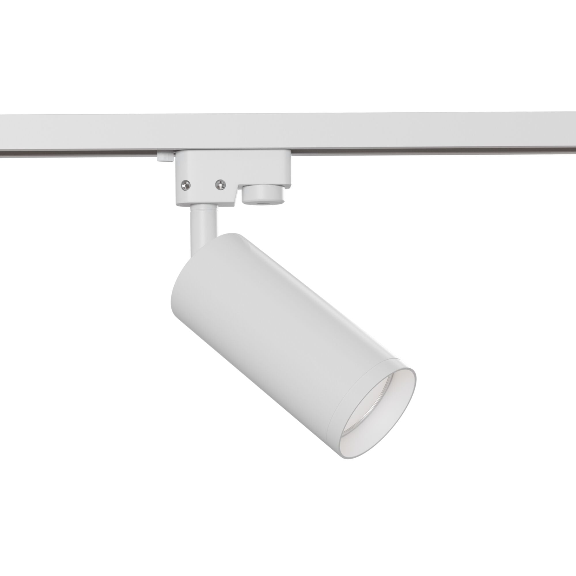 Single phase track system Focus White Track Lighting