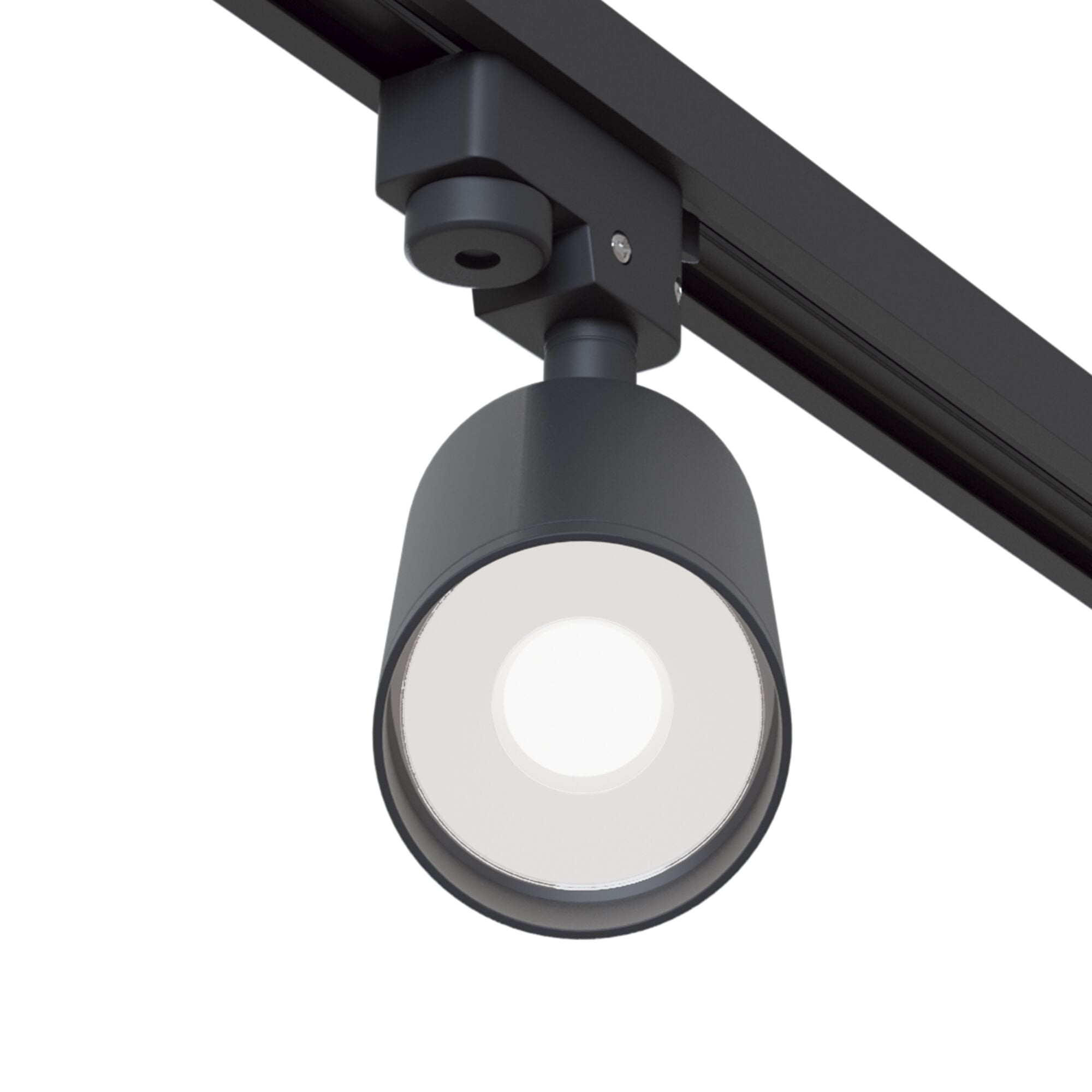 Single phase track system Focus Black Track Lighting