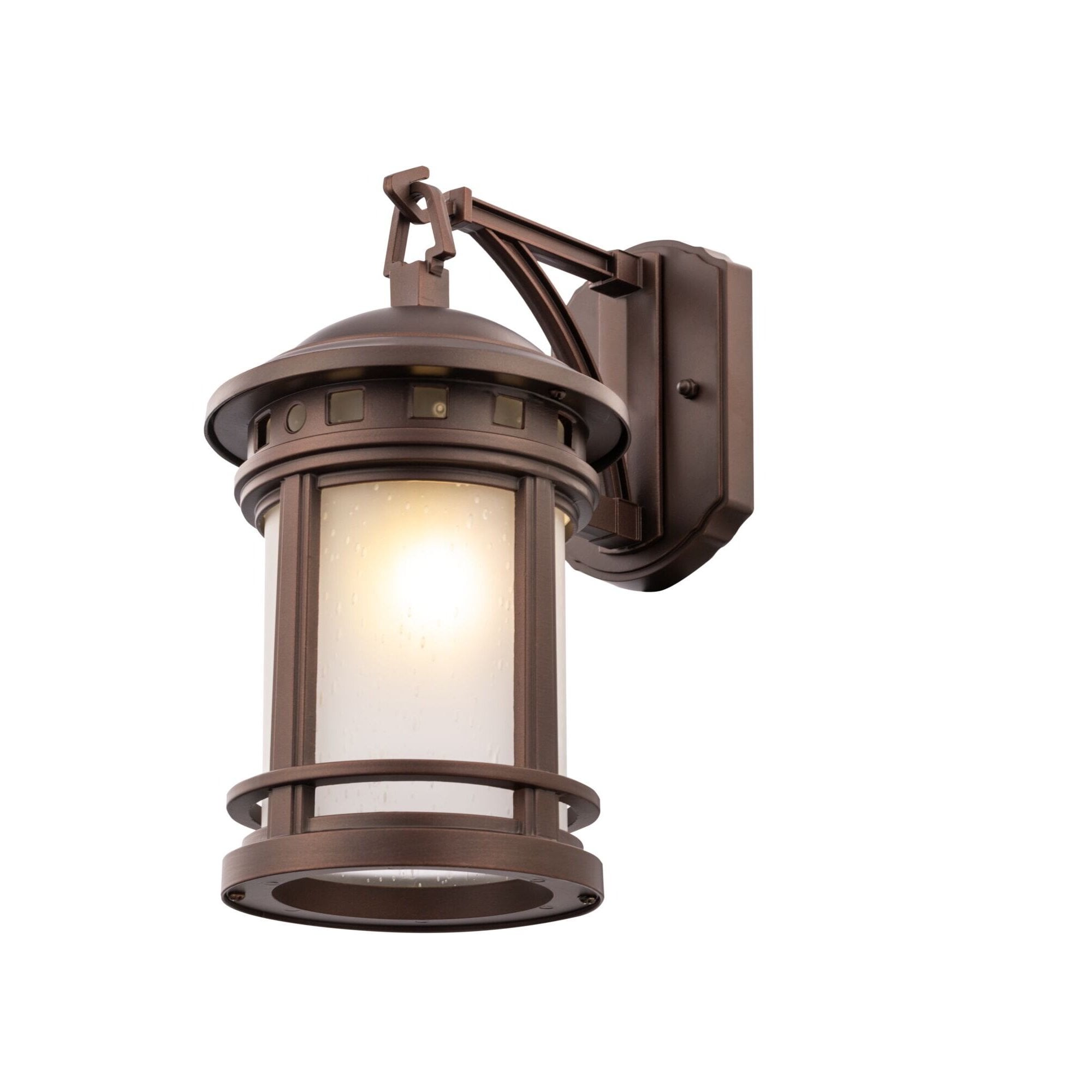 Outdoor Salamanca Brown Wall Lamp