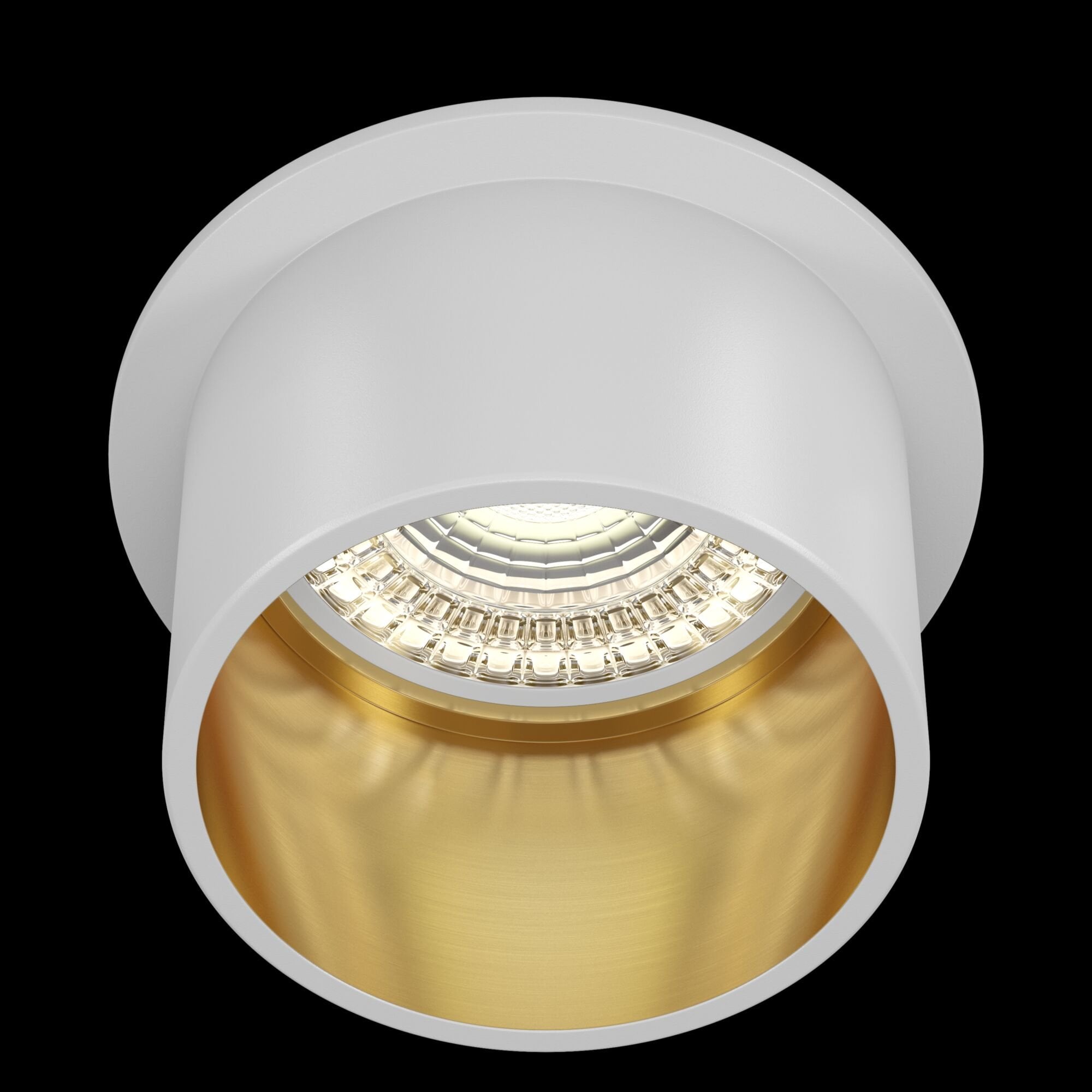 Downlight Reif White with Gold Downlight