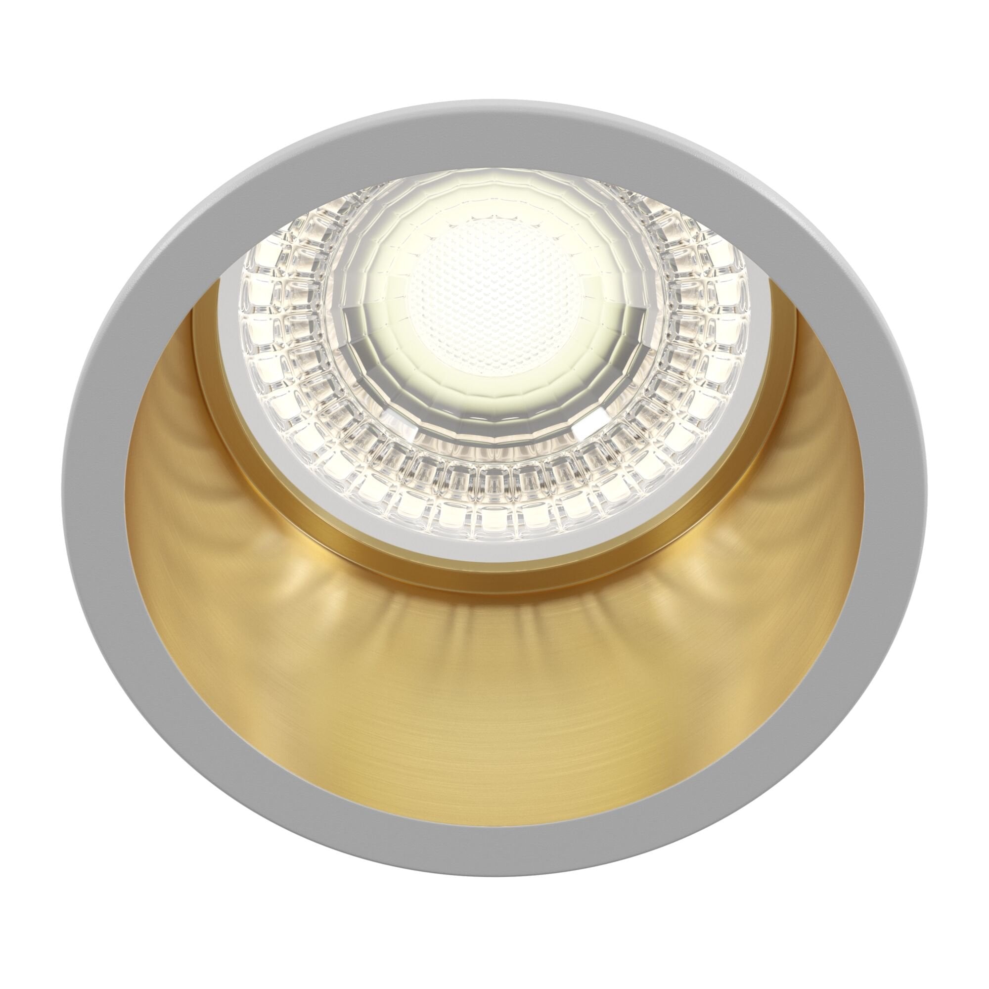 Downlight Reif White with Gold Downlight