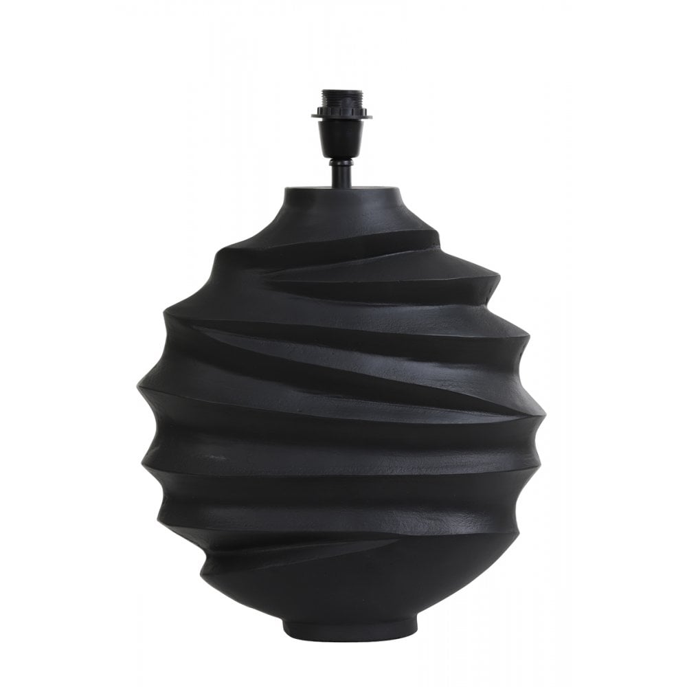 Lamp Base 39x13x51cm Sharon Matt Black