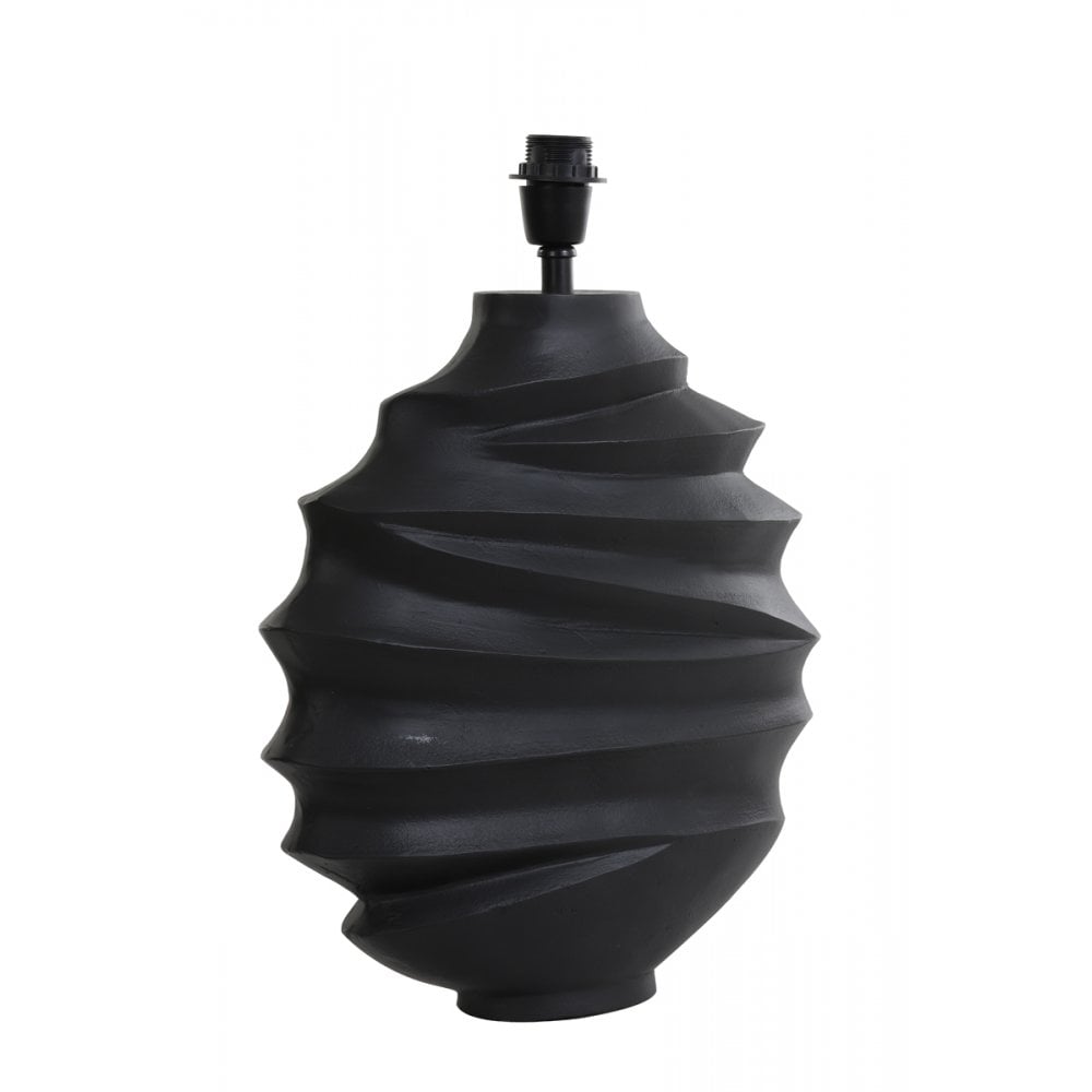 Lamp Base 39x13x51cm Sharon Matt Black