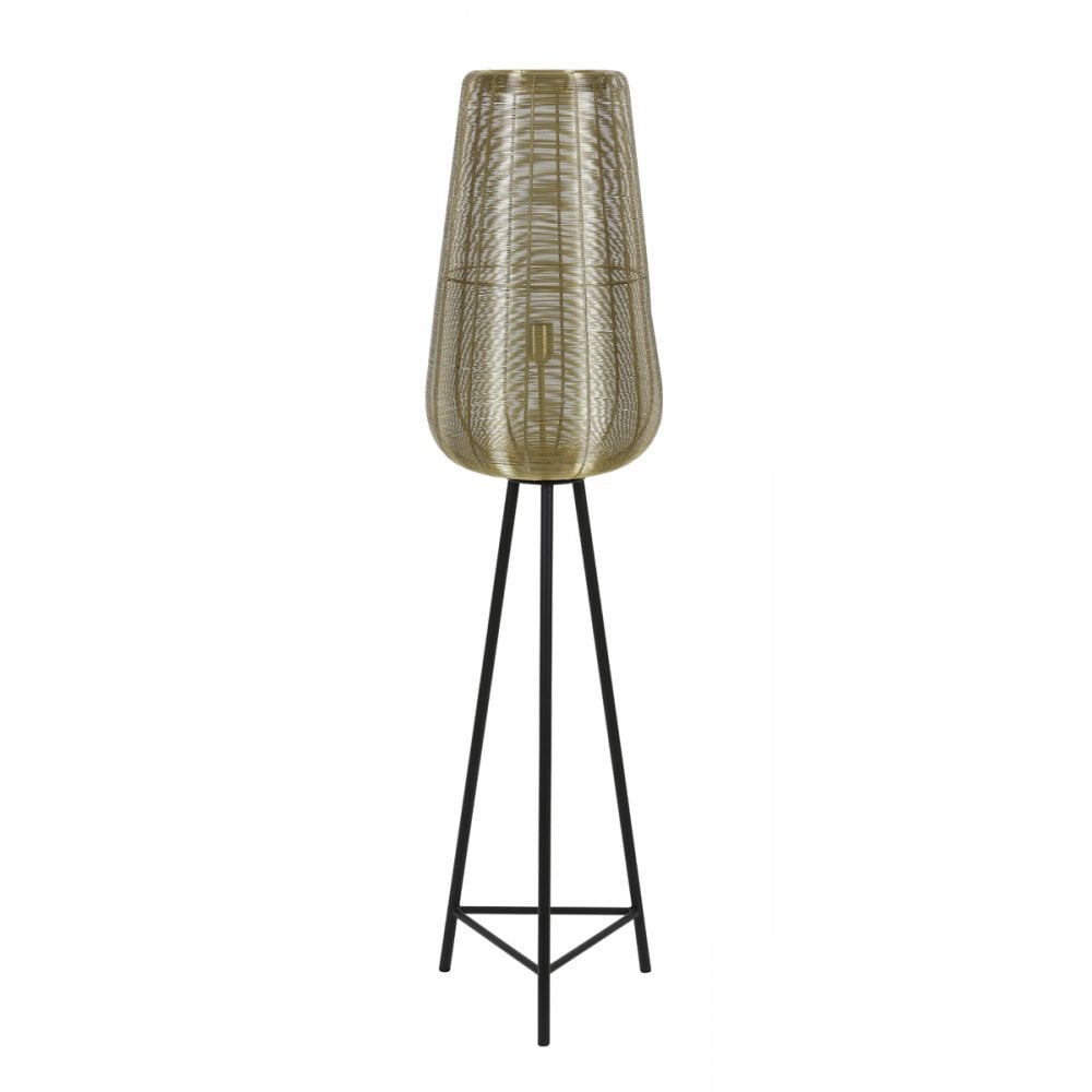 Floor Lamp 37x147cm Adeta Gold+Matt Black