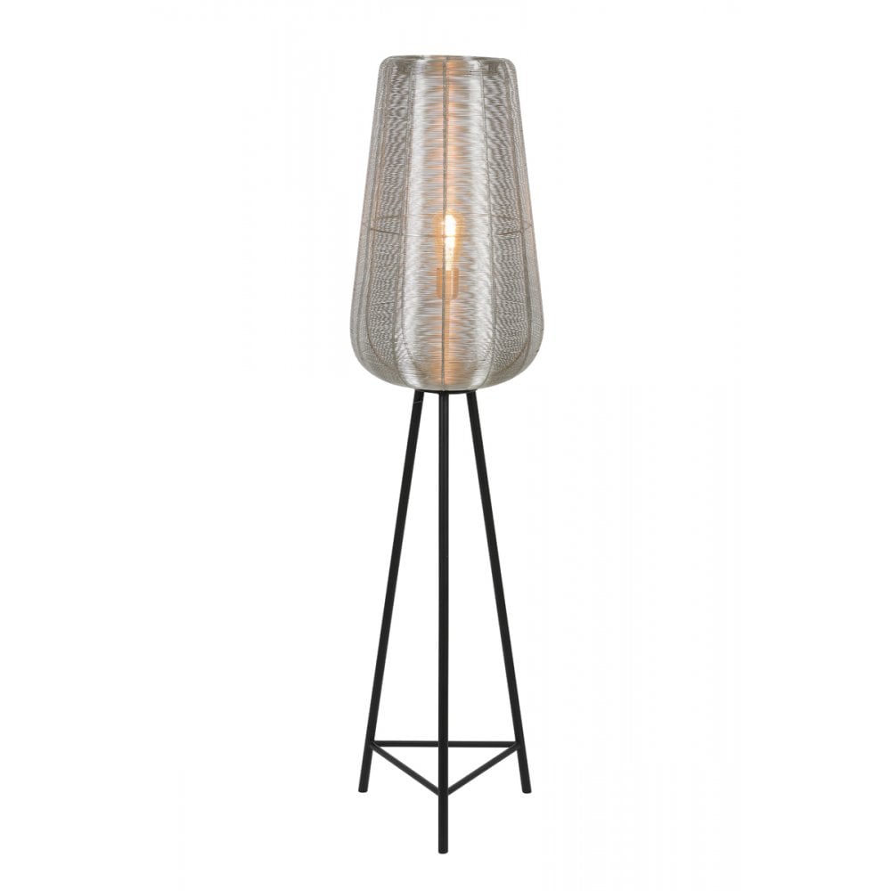 Floor Lamp 37x147cm Adeta Nickel