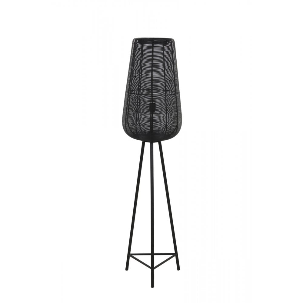 Floor Lamp 37x147cm Adeta Matt Black