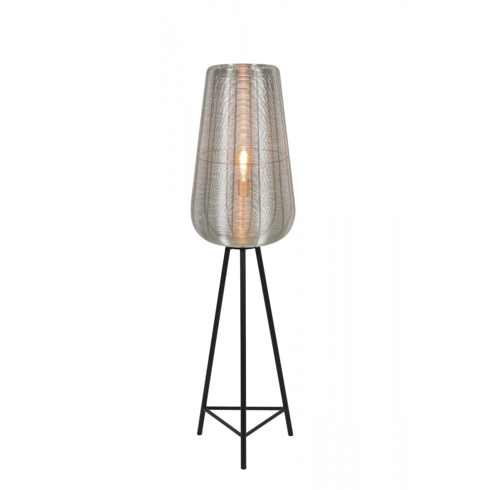 Floor Lamp 37x135cm Adeta Nickel